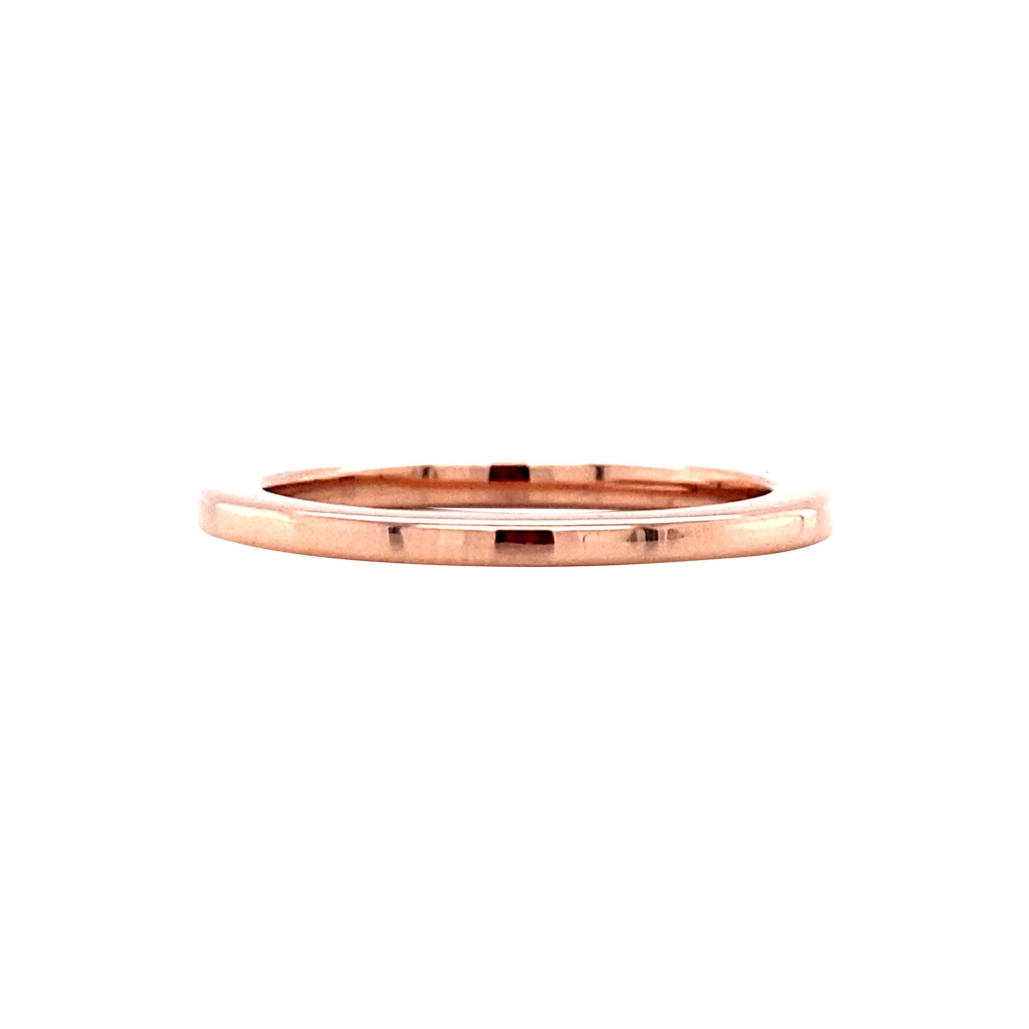 Rose gold (stacking)ring 14 karat