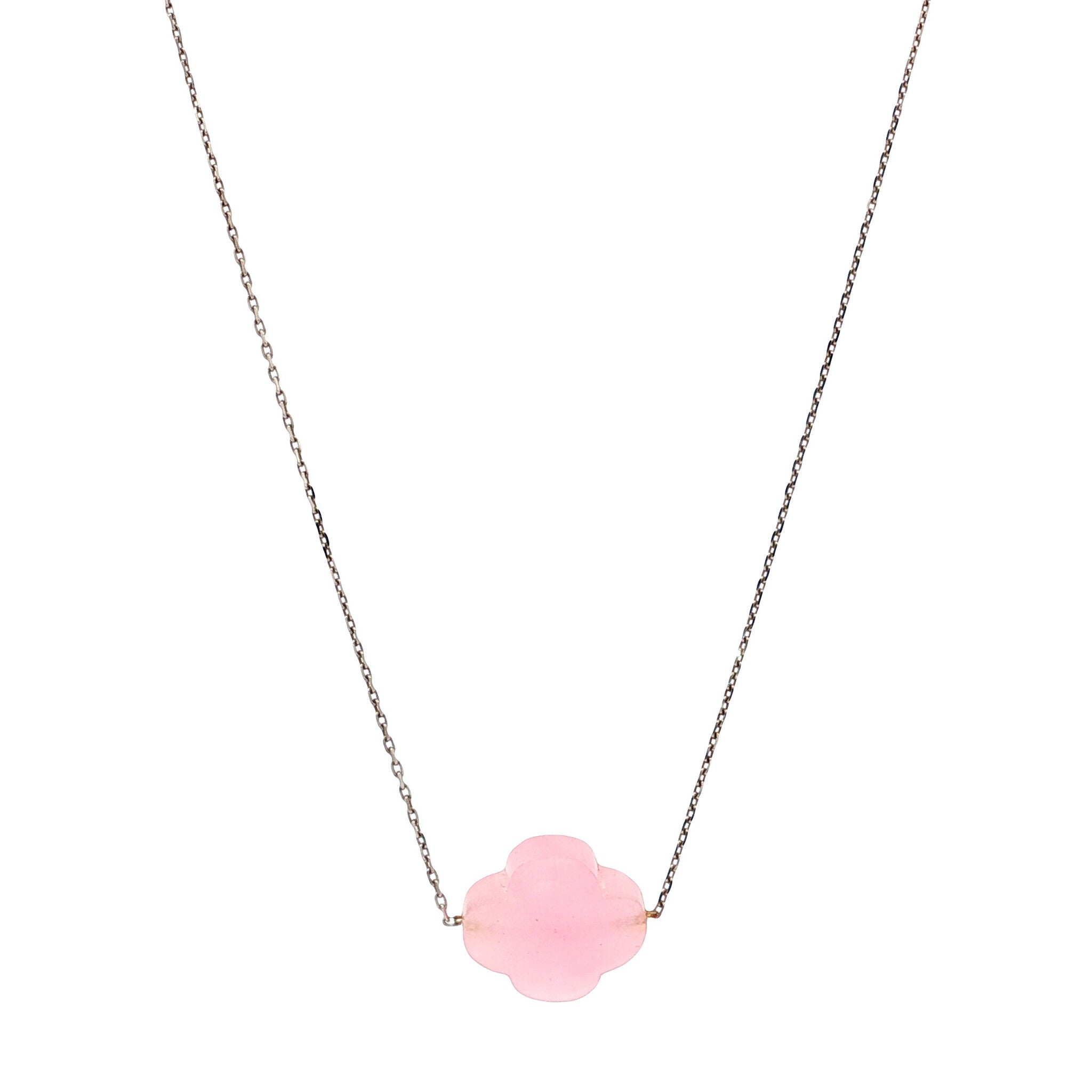 White gold necklace by Morganne Bello 42 cm 18 karat