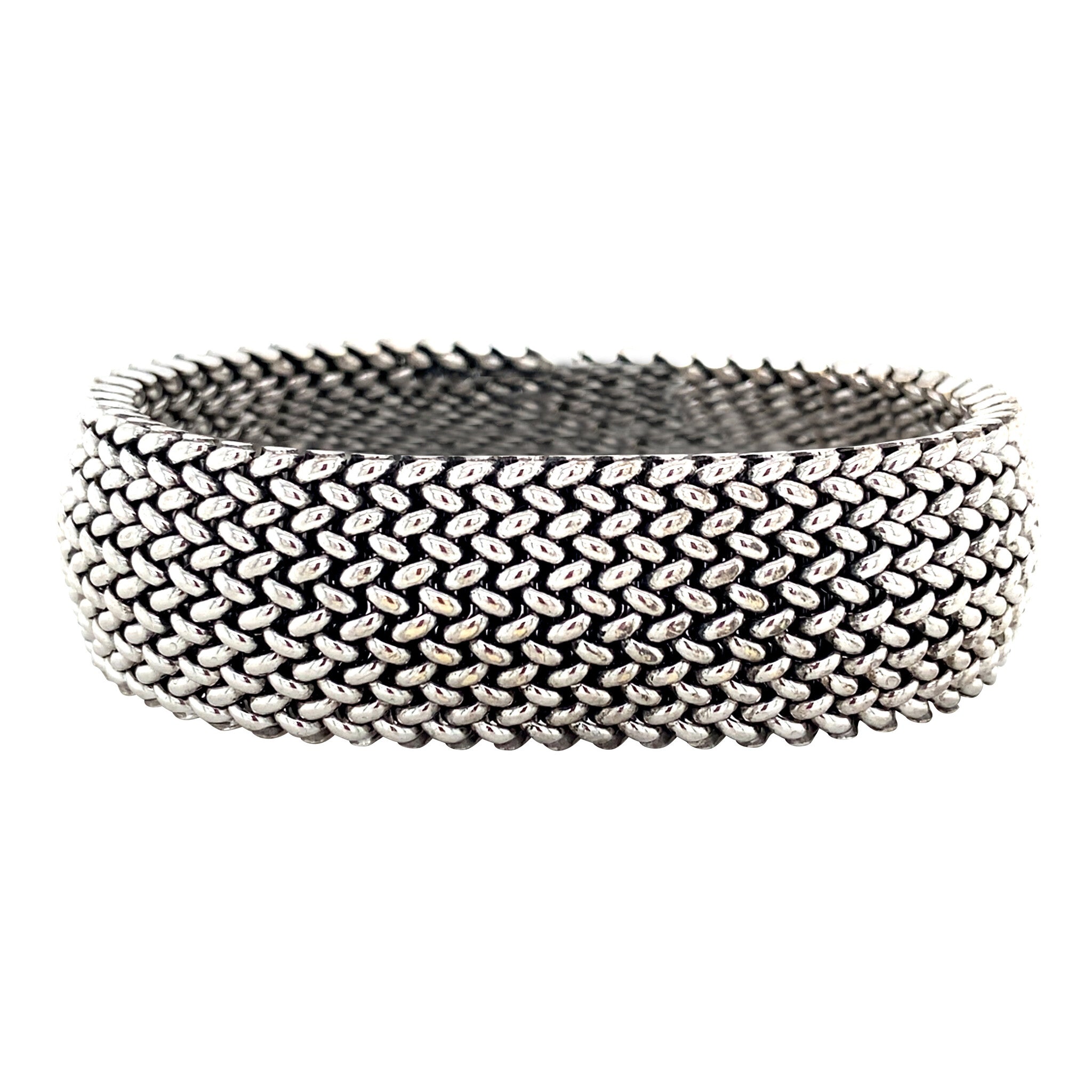 White gold bracelet 19 cm 14 karat