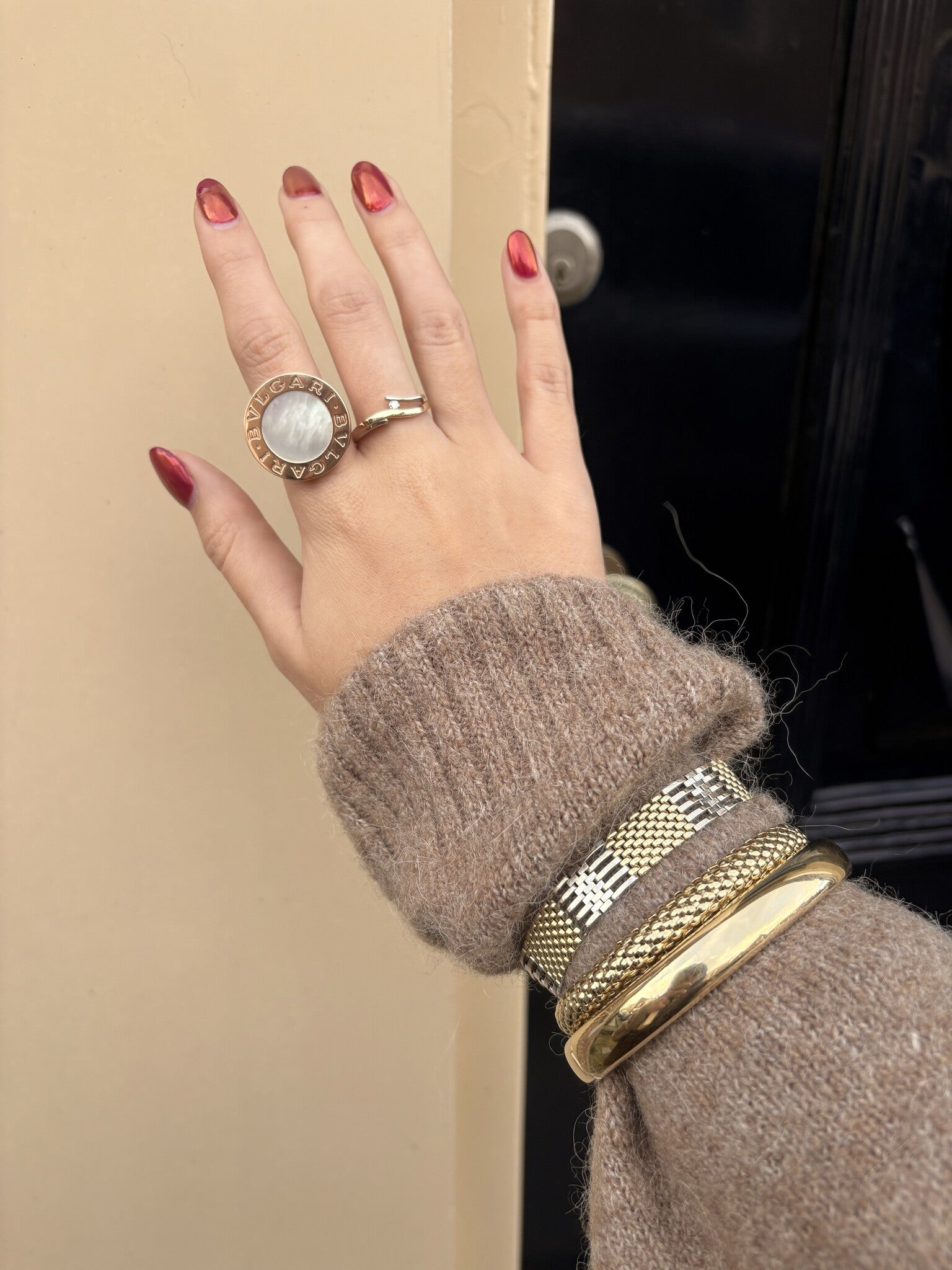 Gold bracelet 18 cm 14 karat