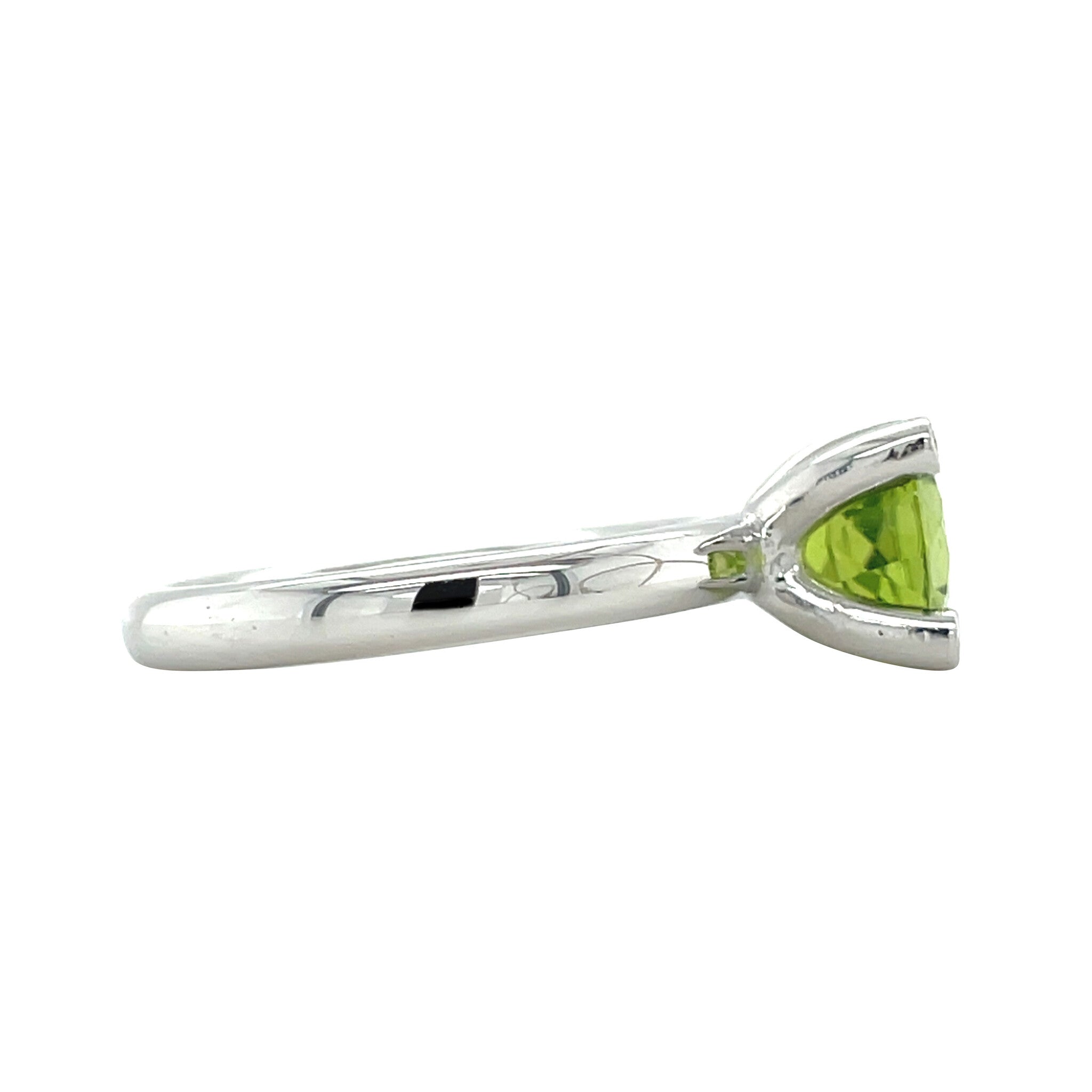 White gold ring from Bron Jewelry 14 karat
