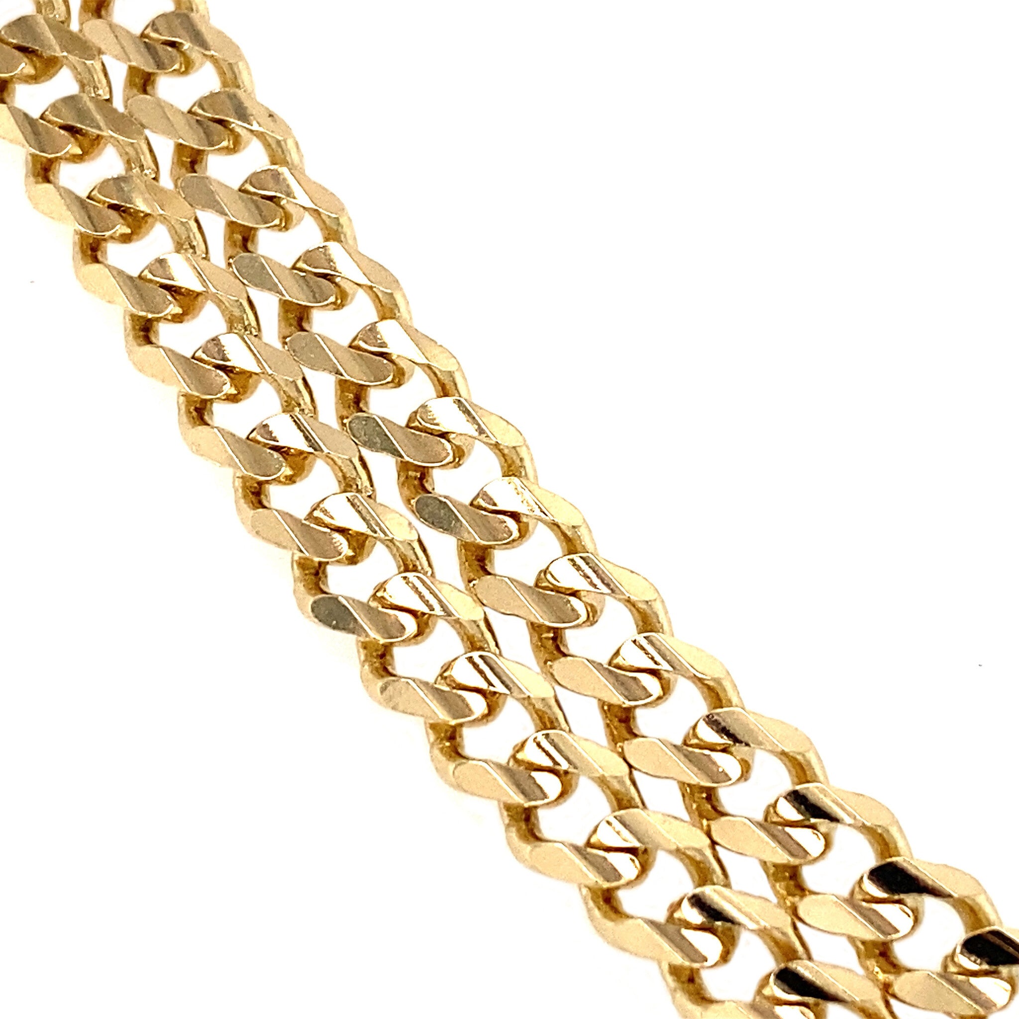 Gourmet necklace 46 cm 10 kt