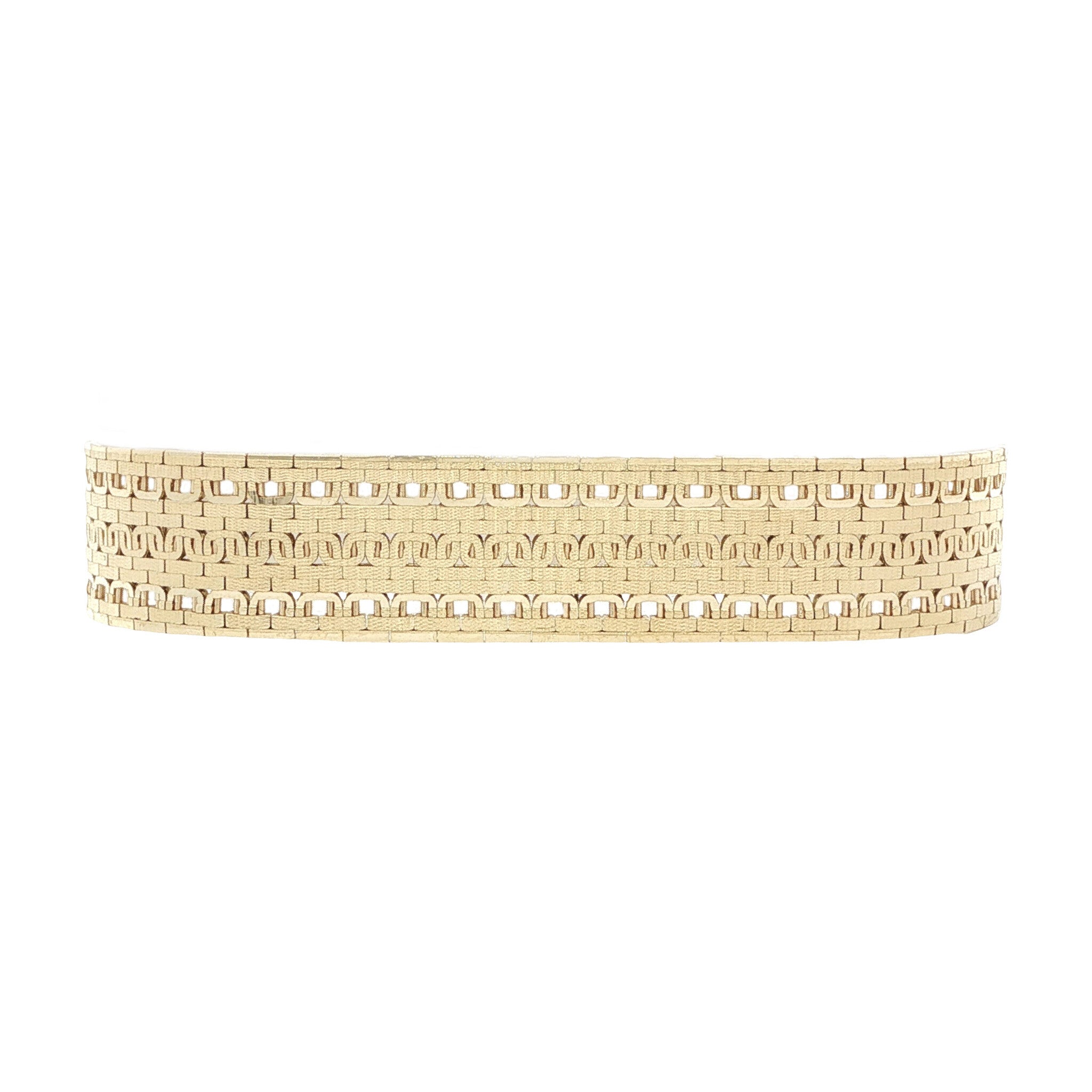 Gouden armband 19 cm 14 karaat