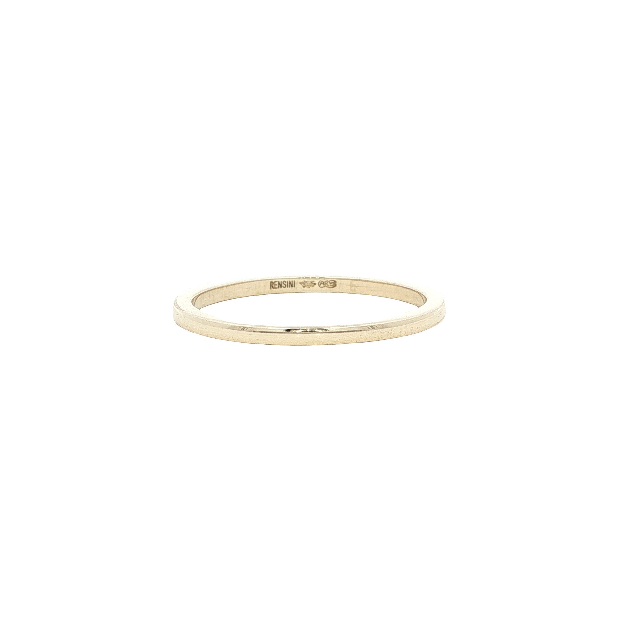 Gold smooth (stackable) ring 14 karat