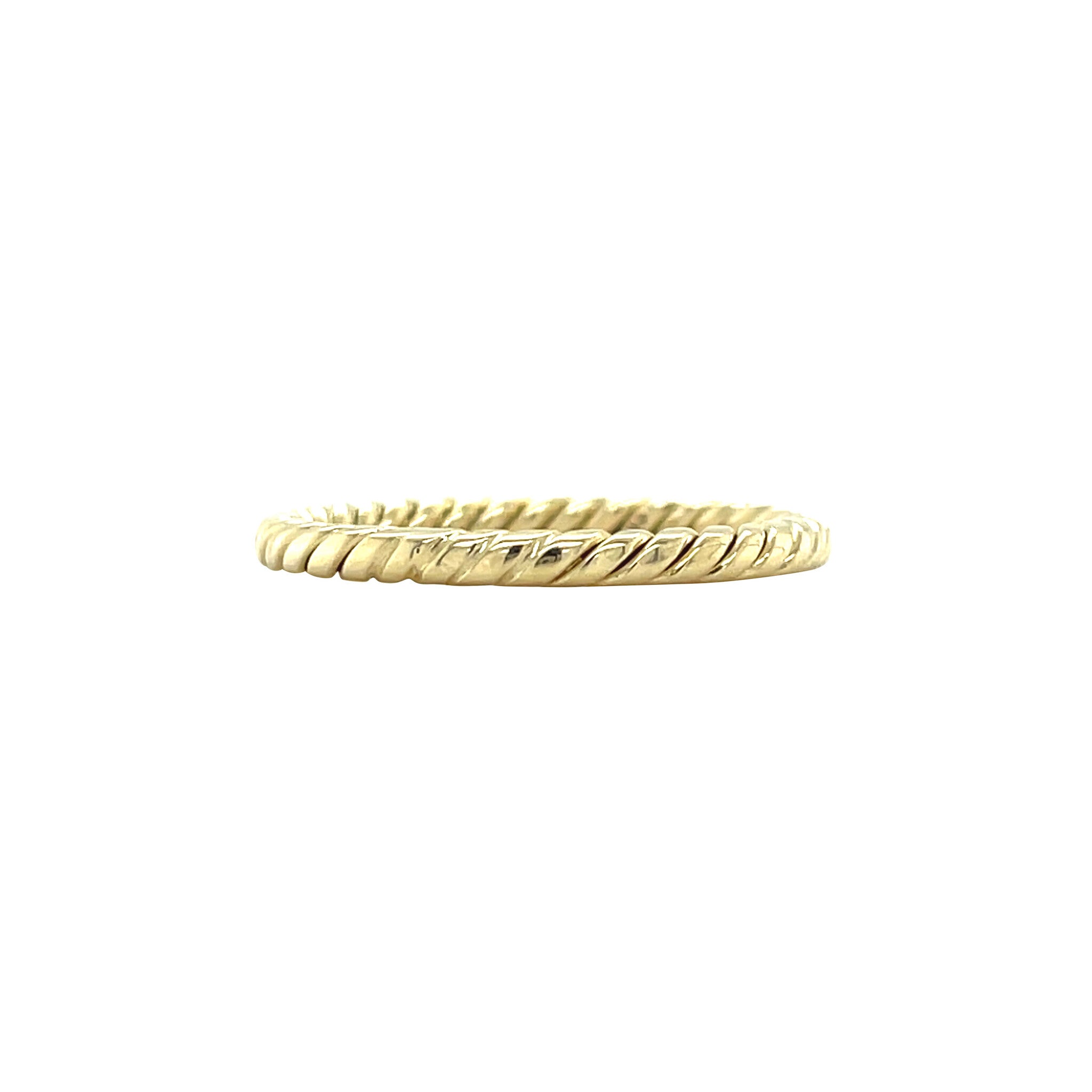 Gold (stackable) ring 14 karat