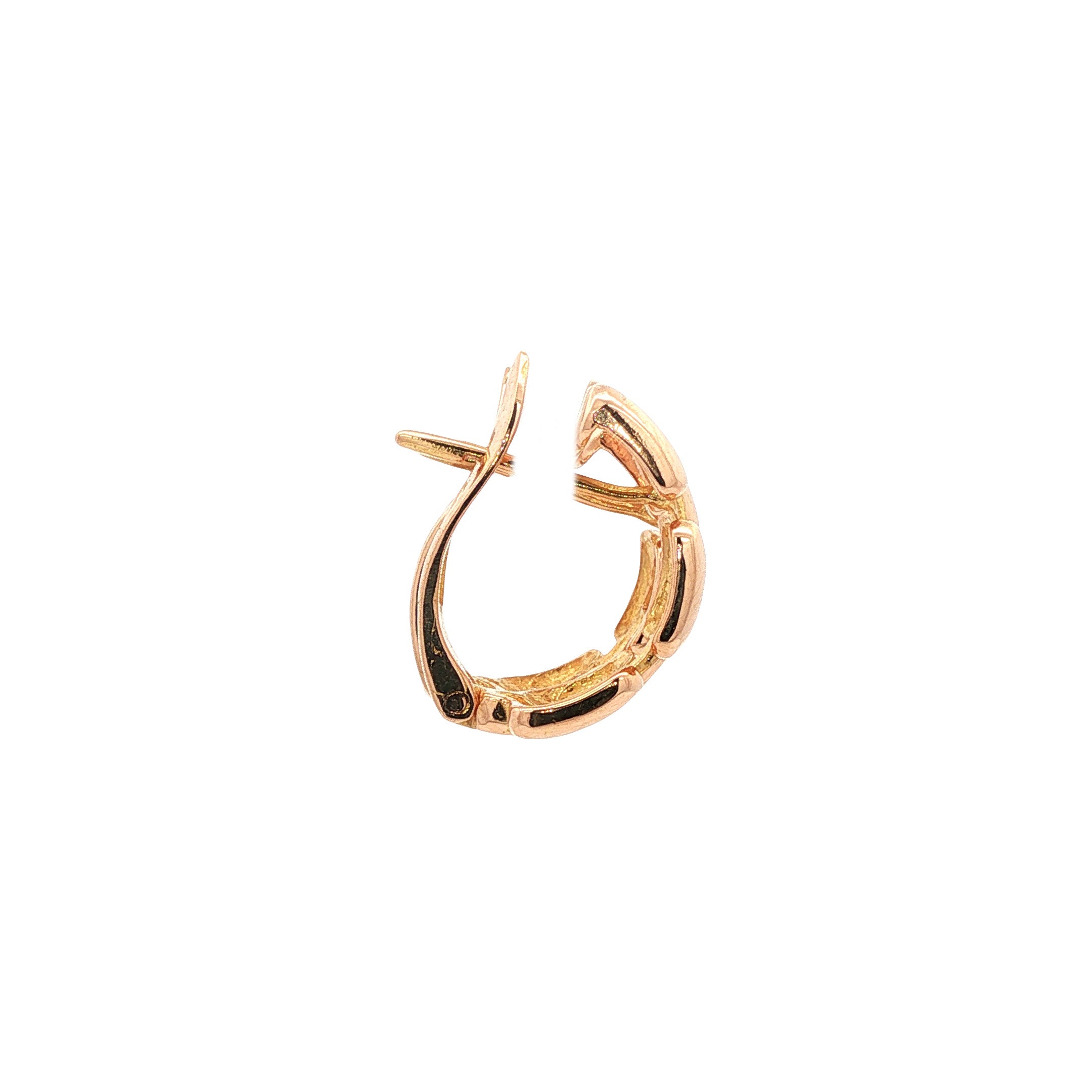 Rosegouden oorsieraden 18 karaat