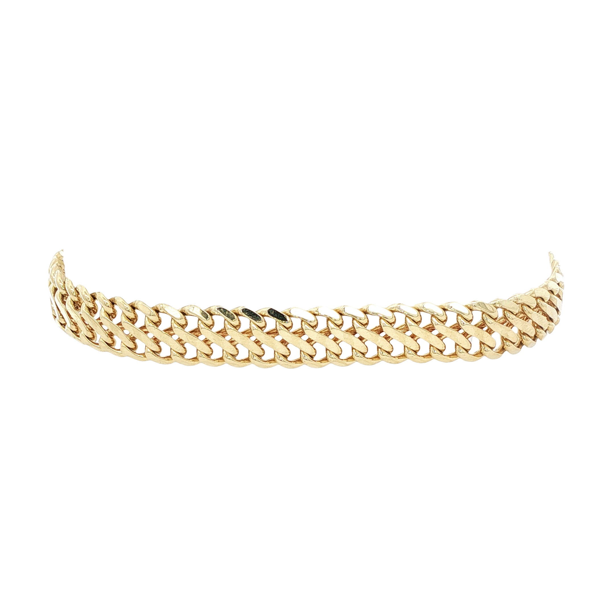 Gouden armband 18.5 cm 14 karaat
