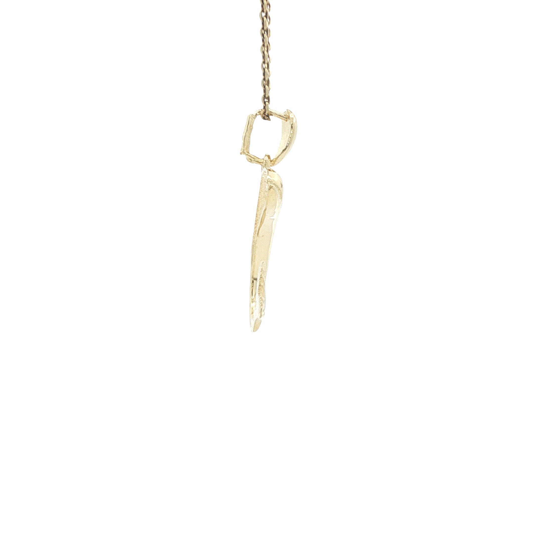 Gouden hanger dolfijn 14 karaat