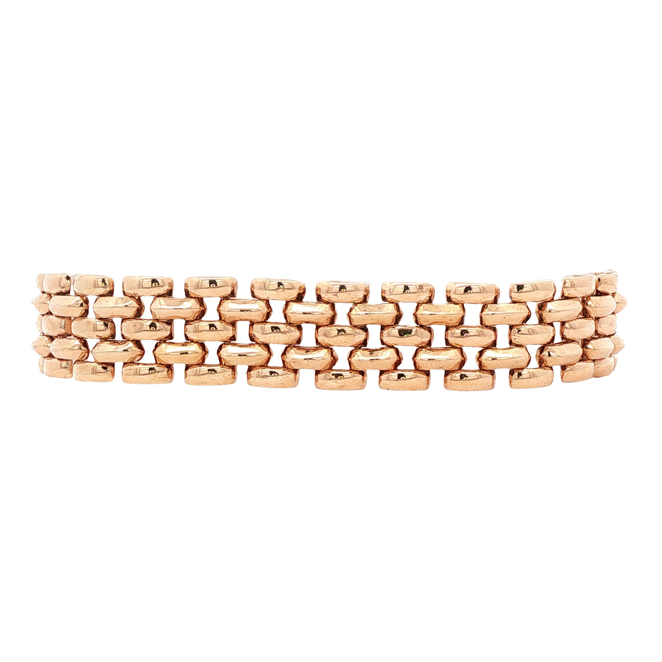 Rosegouden armband 14 karaat