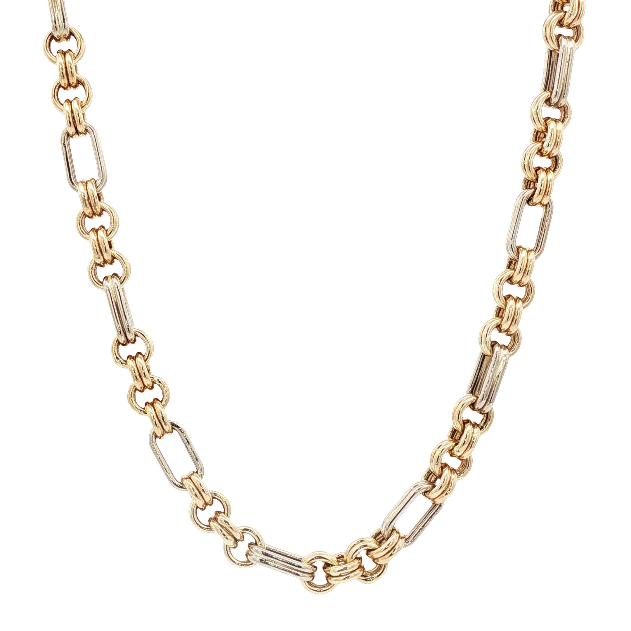 Gouden choker 43.5 cm 14 karaat