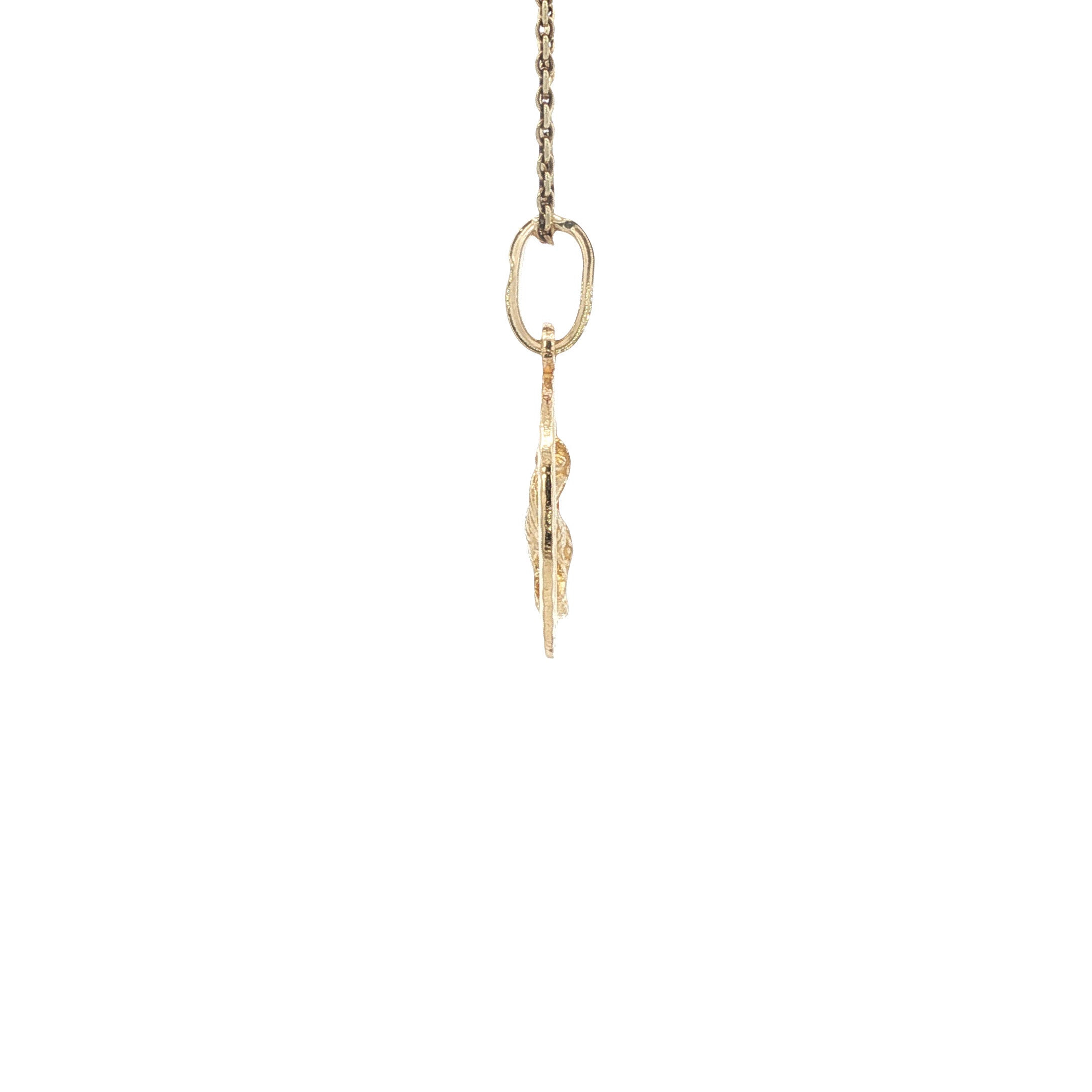 Gouden sterrenbeeld hanger ram 14 karaat