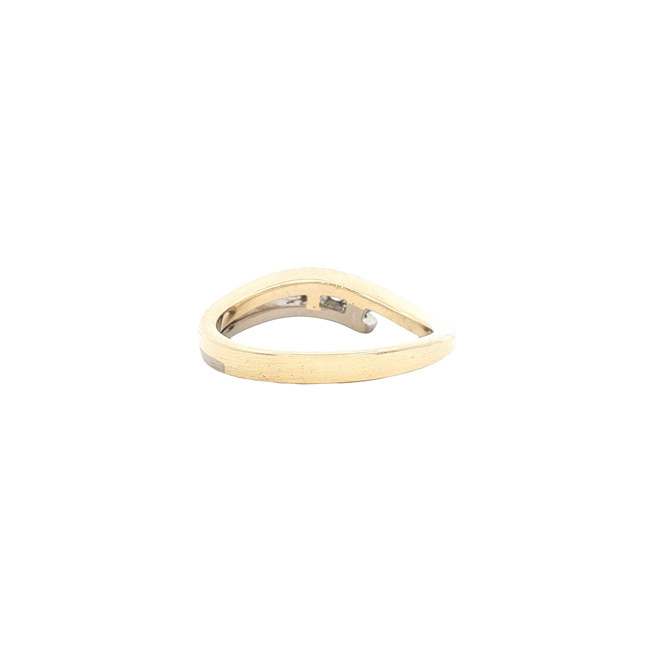 Gouden ring diamant 14 karaat