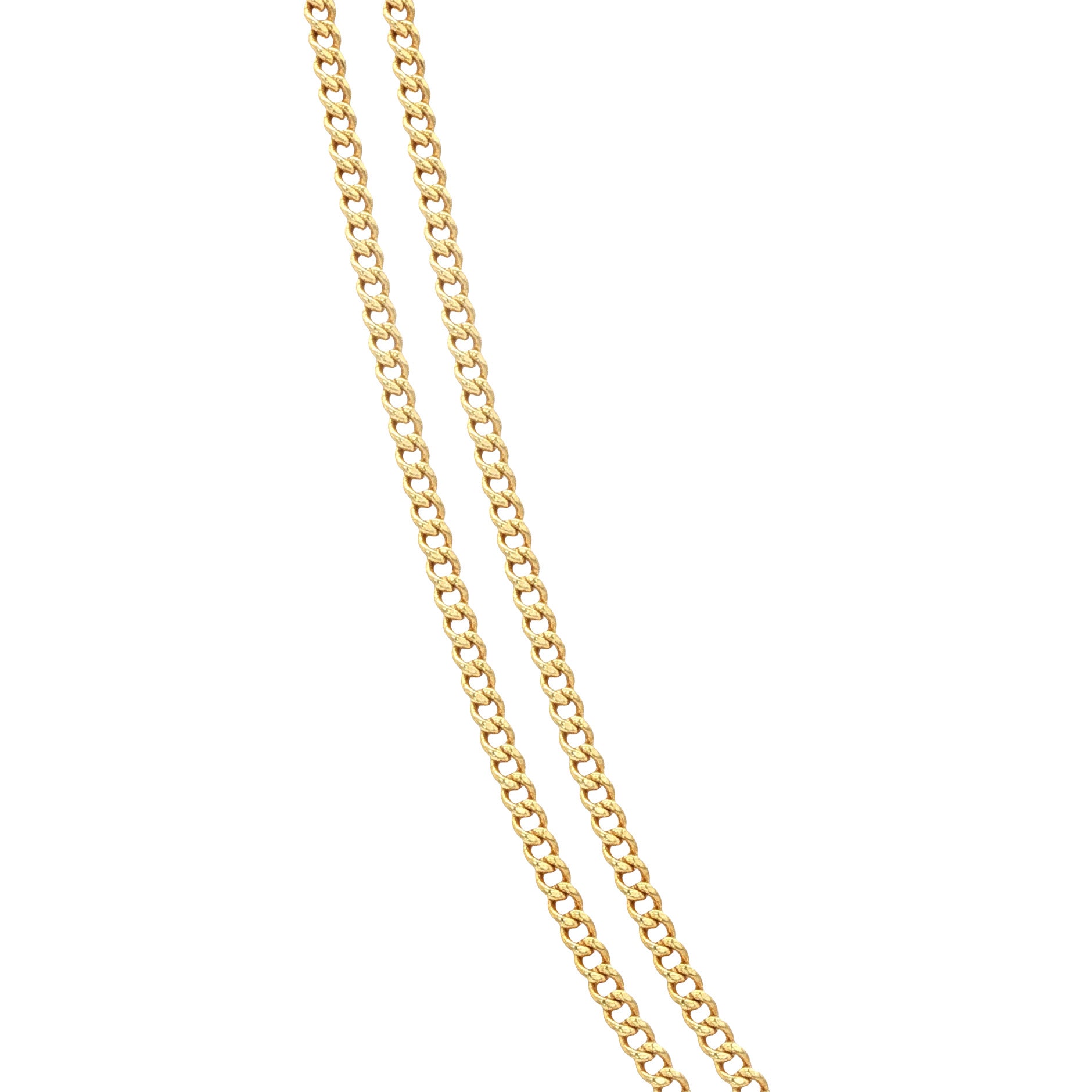 Gouden lengtecollier gourmet 49 cm 14 karaat
