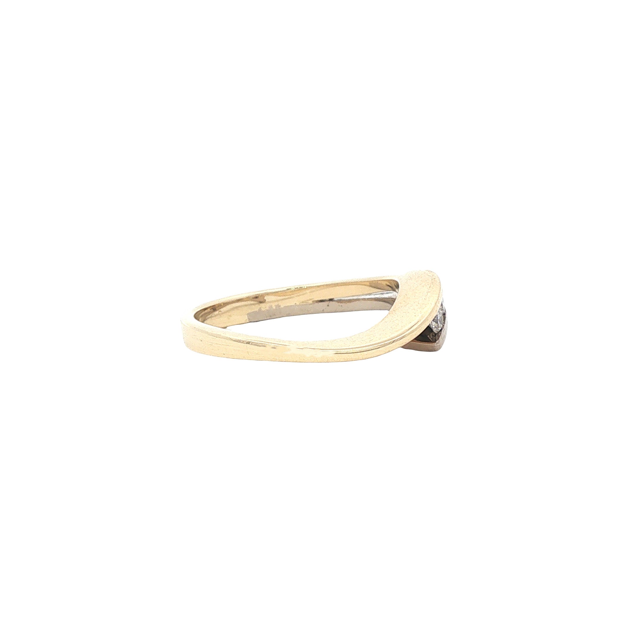 Gouden ring diamant 14 karaat