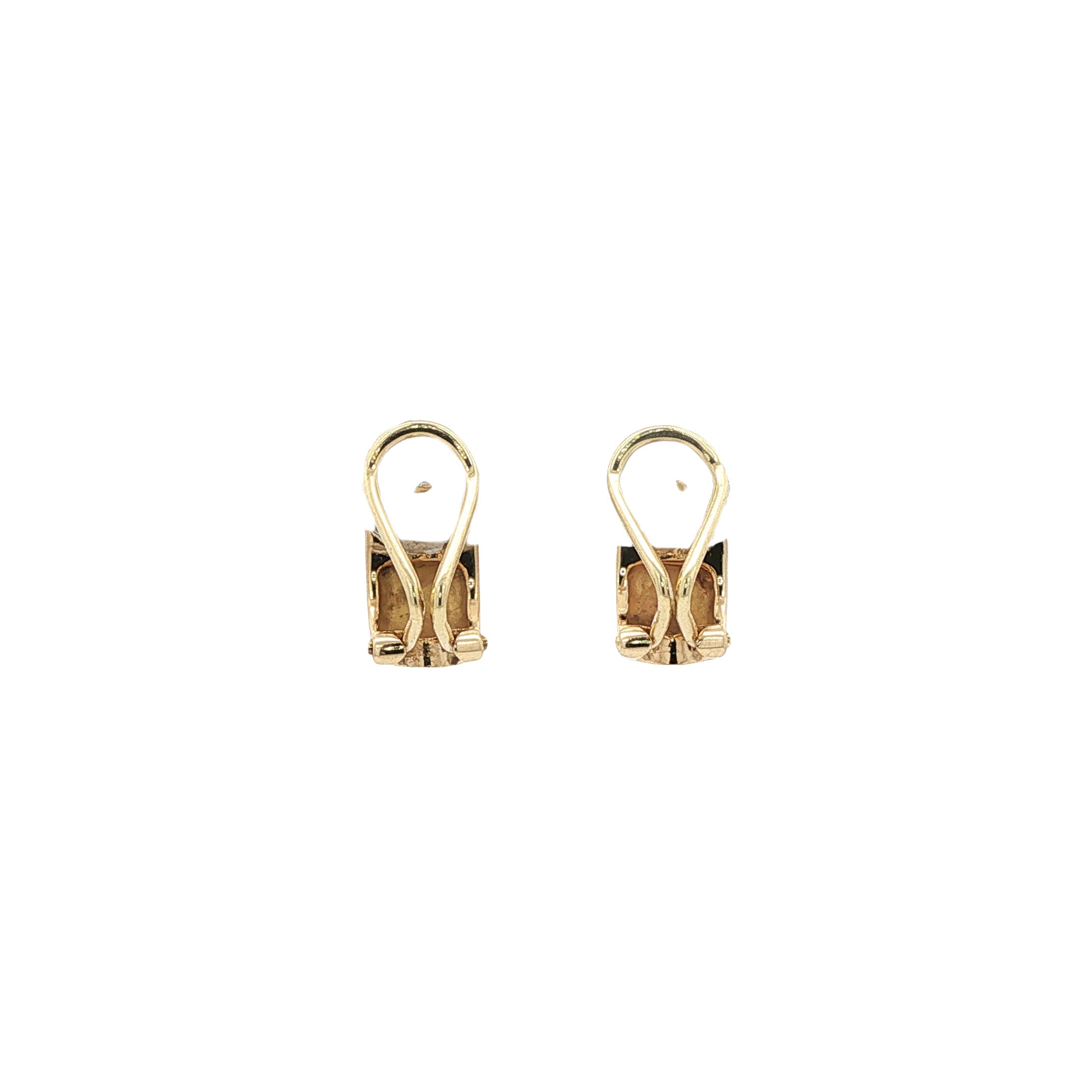 Gouden oorsieraden diamant 14 karaat