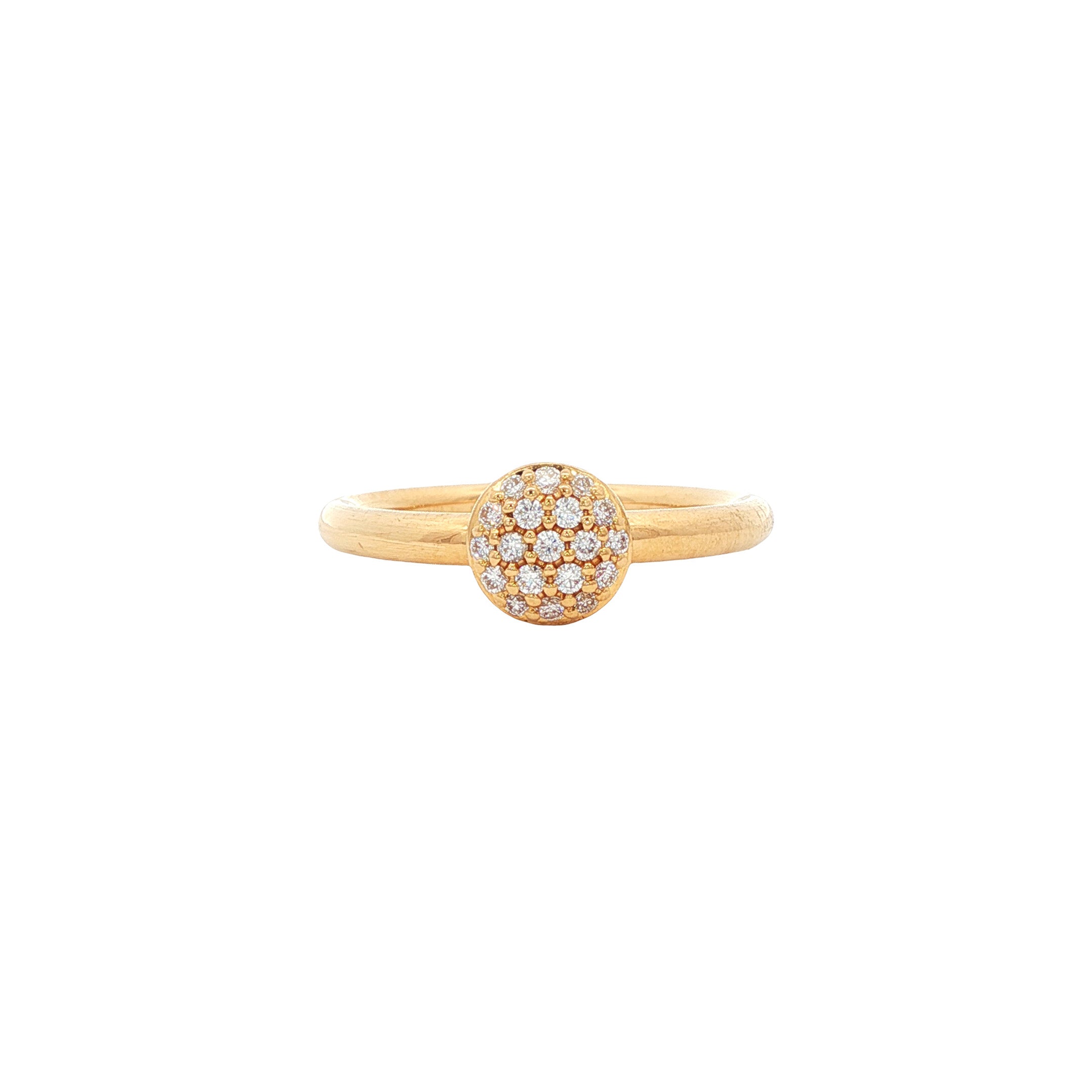 Gouden Stardust ring van Bron Jewelry 18 karaat