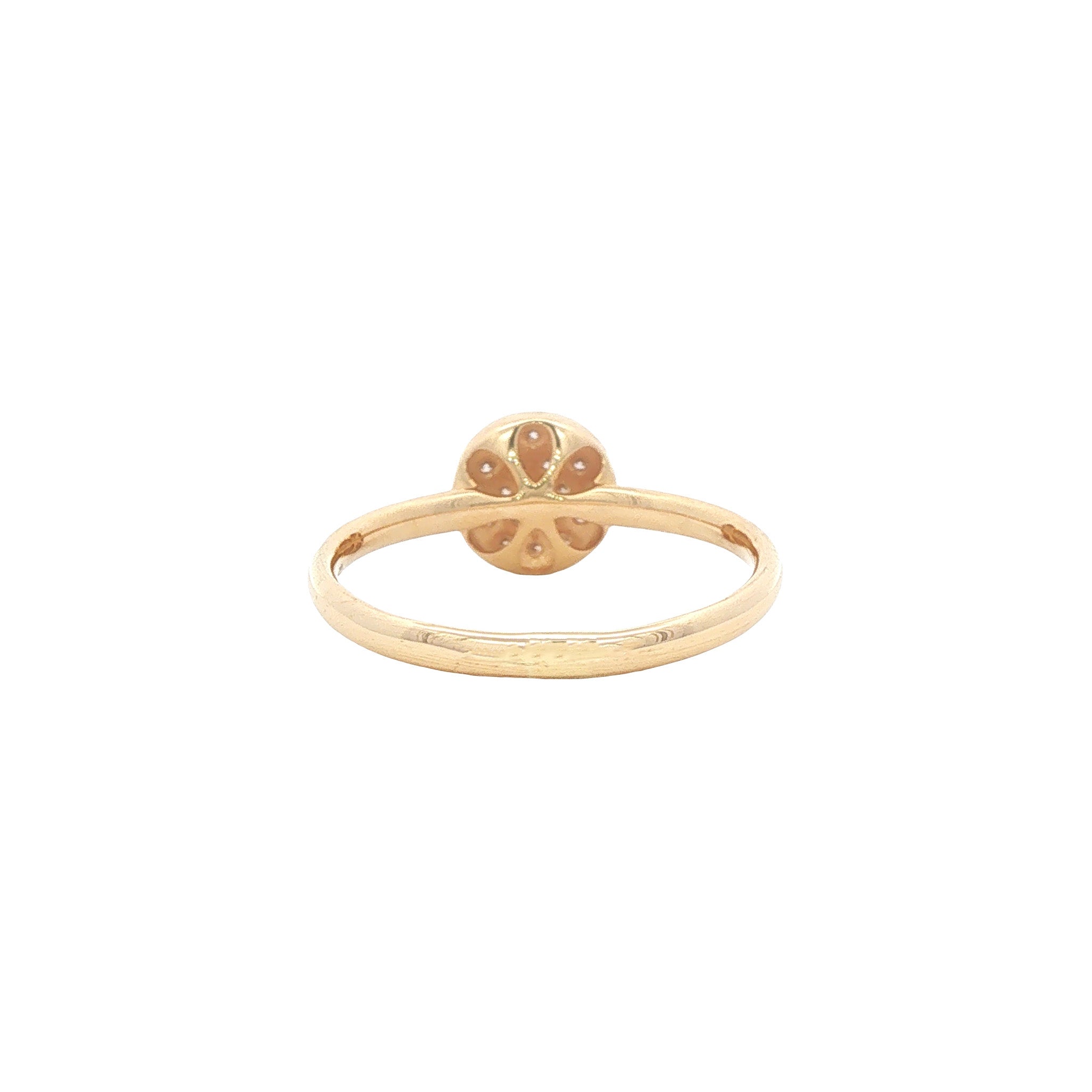 Gouden ring met diamant 14 karaat* nieuw