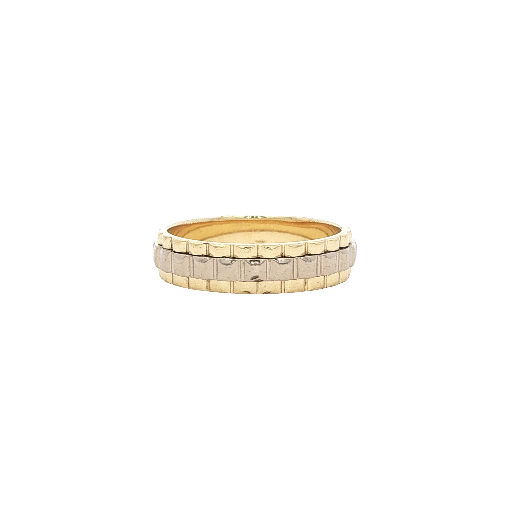 Gouden rolex ring 14 karaat
