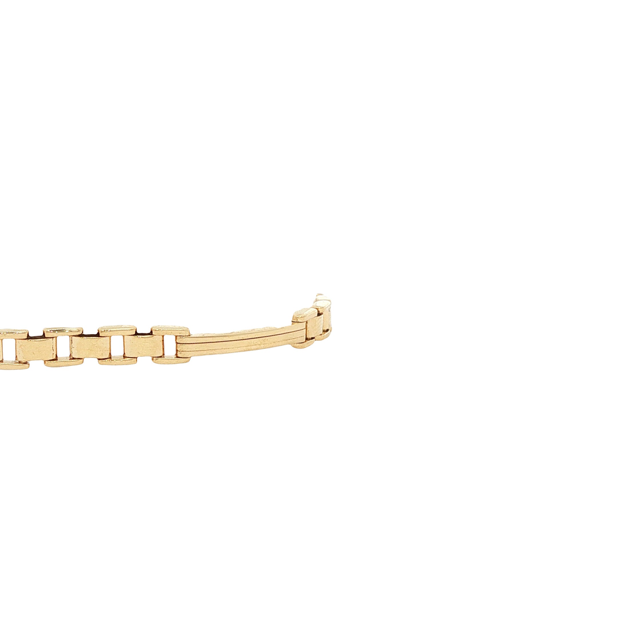 14 karat gold fantasy bracelet 17.5 cm