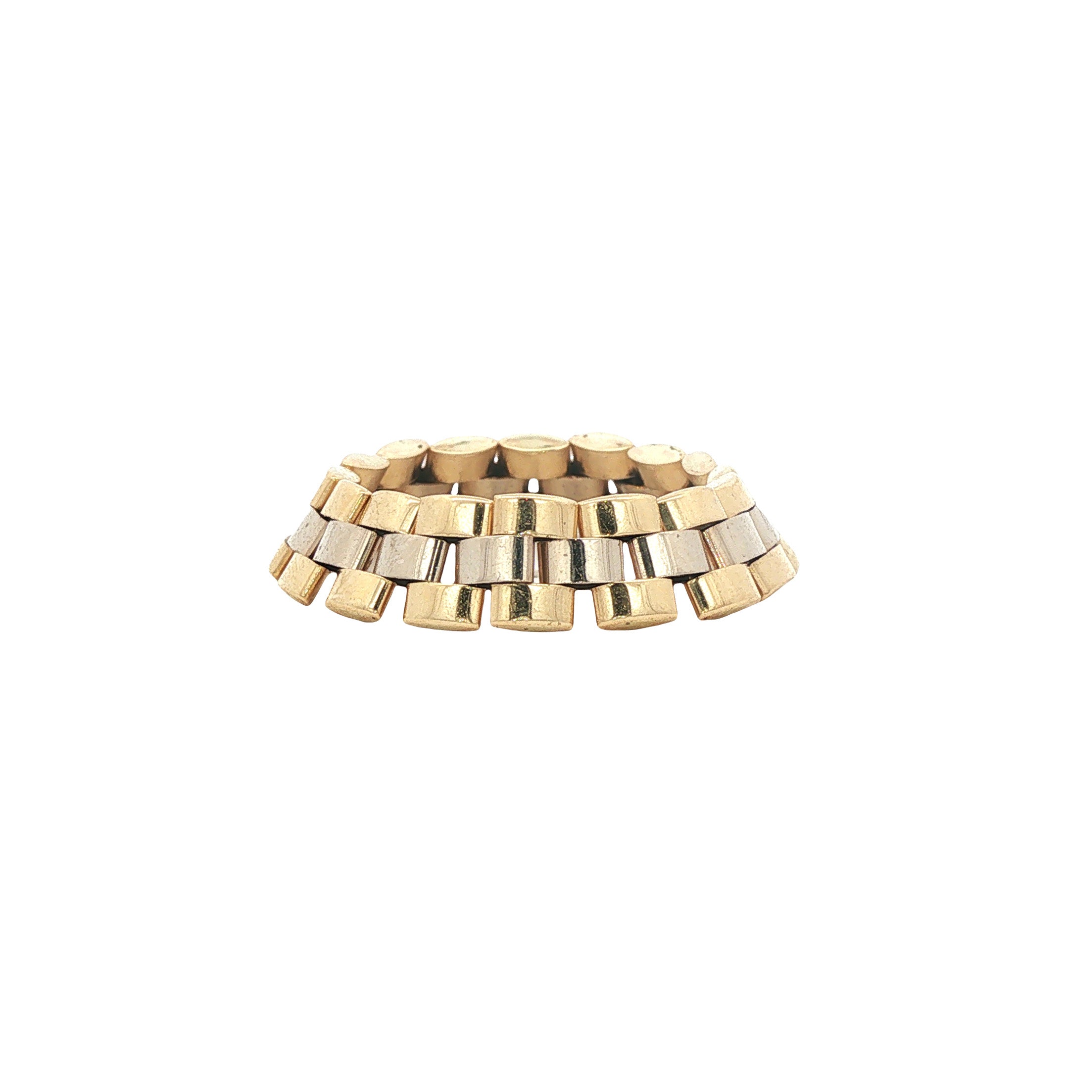 Gouden rolex ring 14 karaat