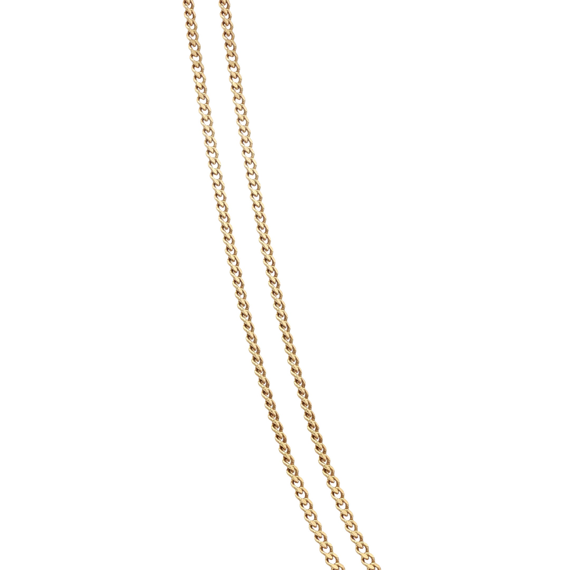 Gouden lengtecollier gourmet 41 cm 14 karaat