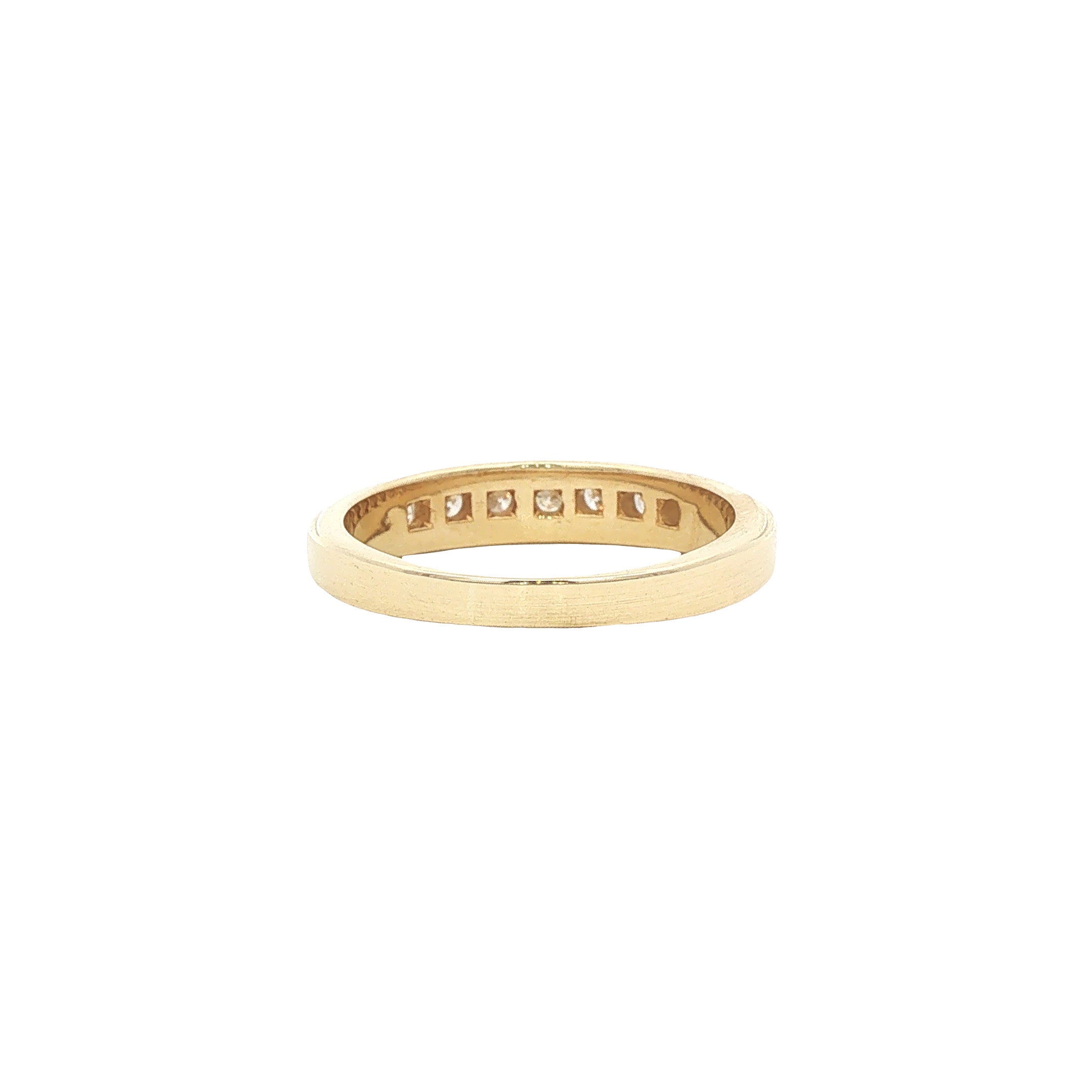 Gouden ring met diamant 14 karaat