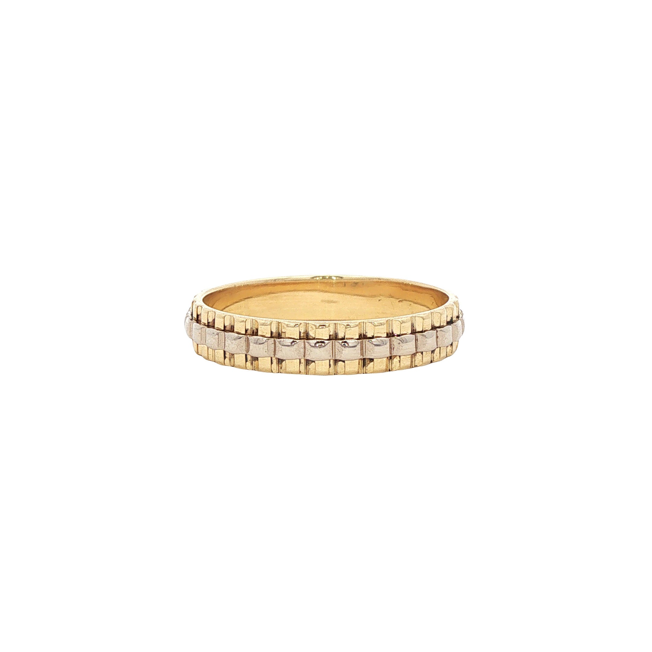 Gouden rolex ring 14 karaat