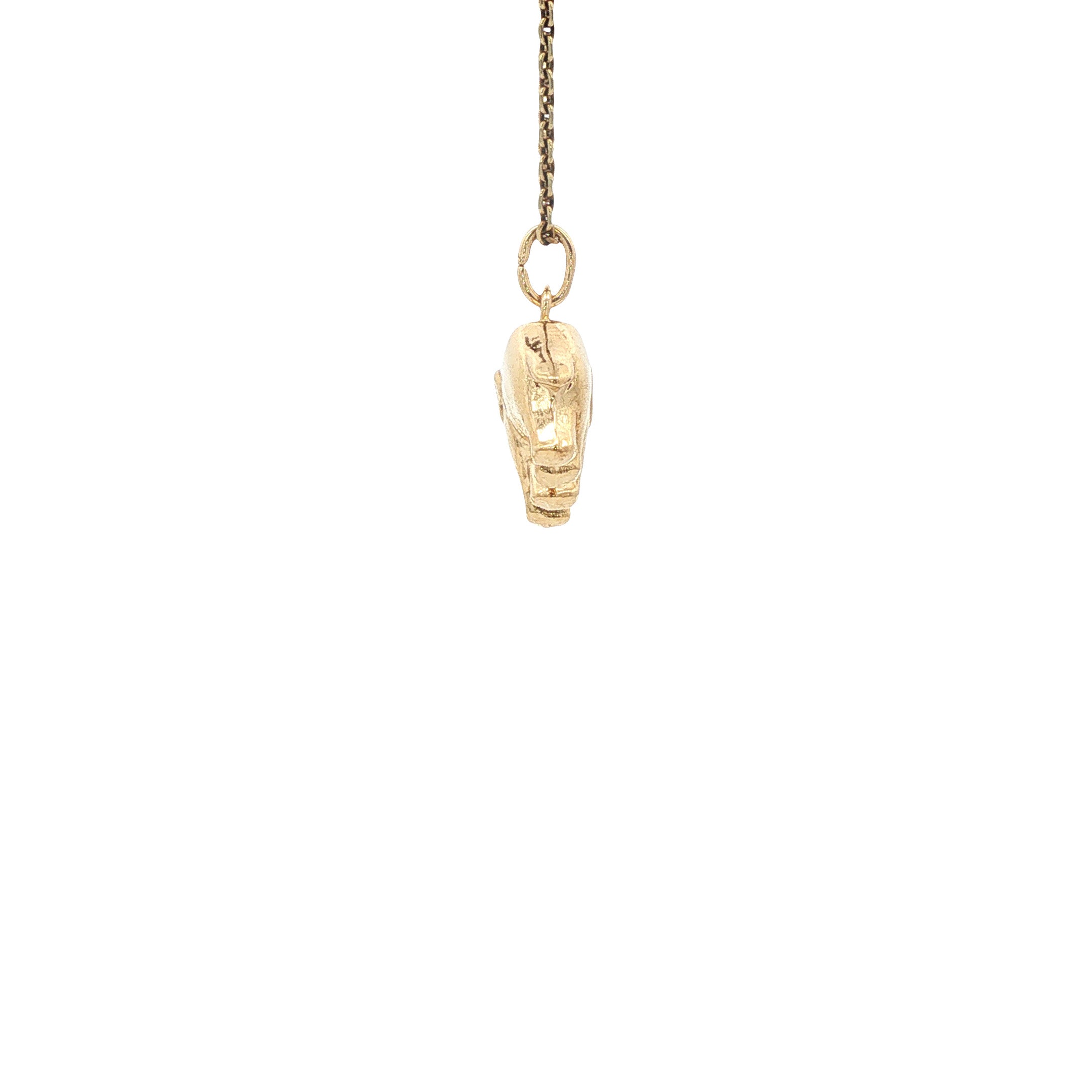 Gouden hanger olifant 14 karaat