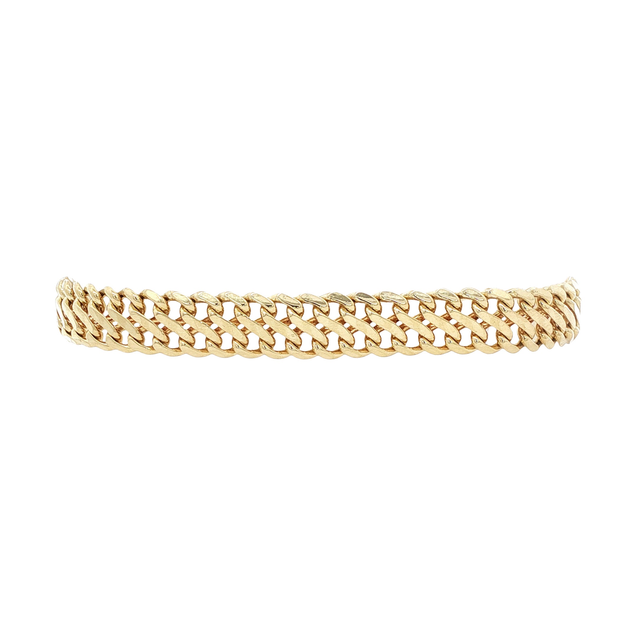 Gouden armband 18.5 cm 14 karaat