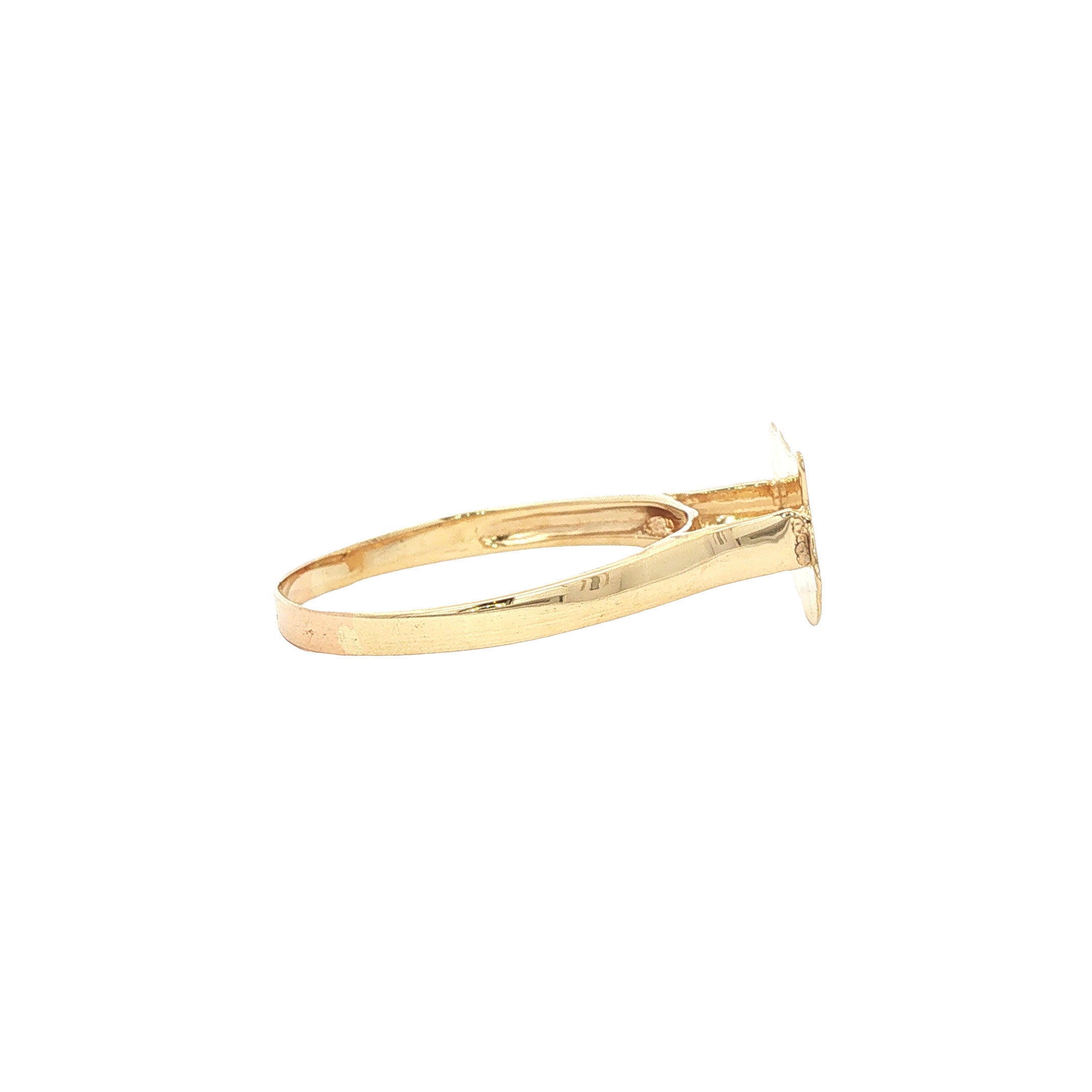Gouden ring hello kitty 18 karaat