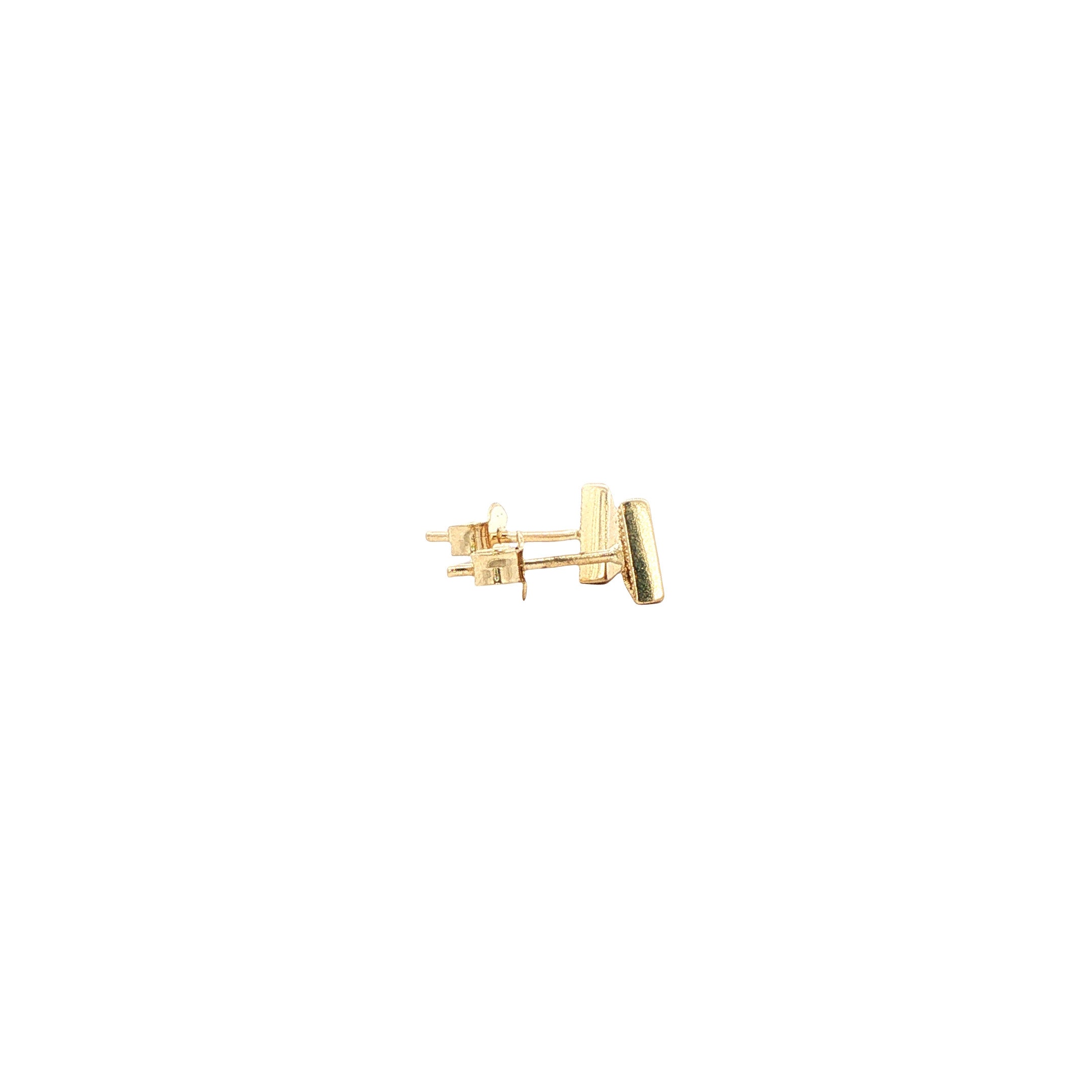 Gouden oorstekers 14 karaat