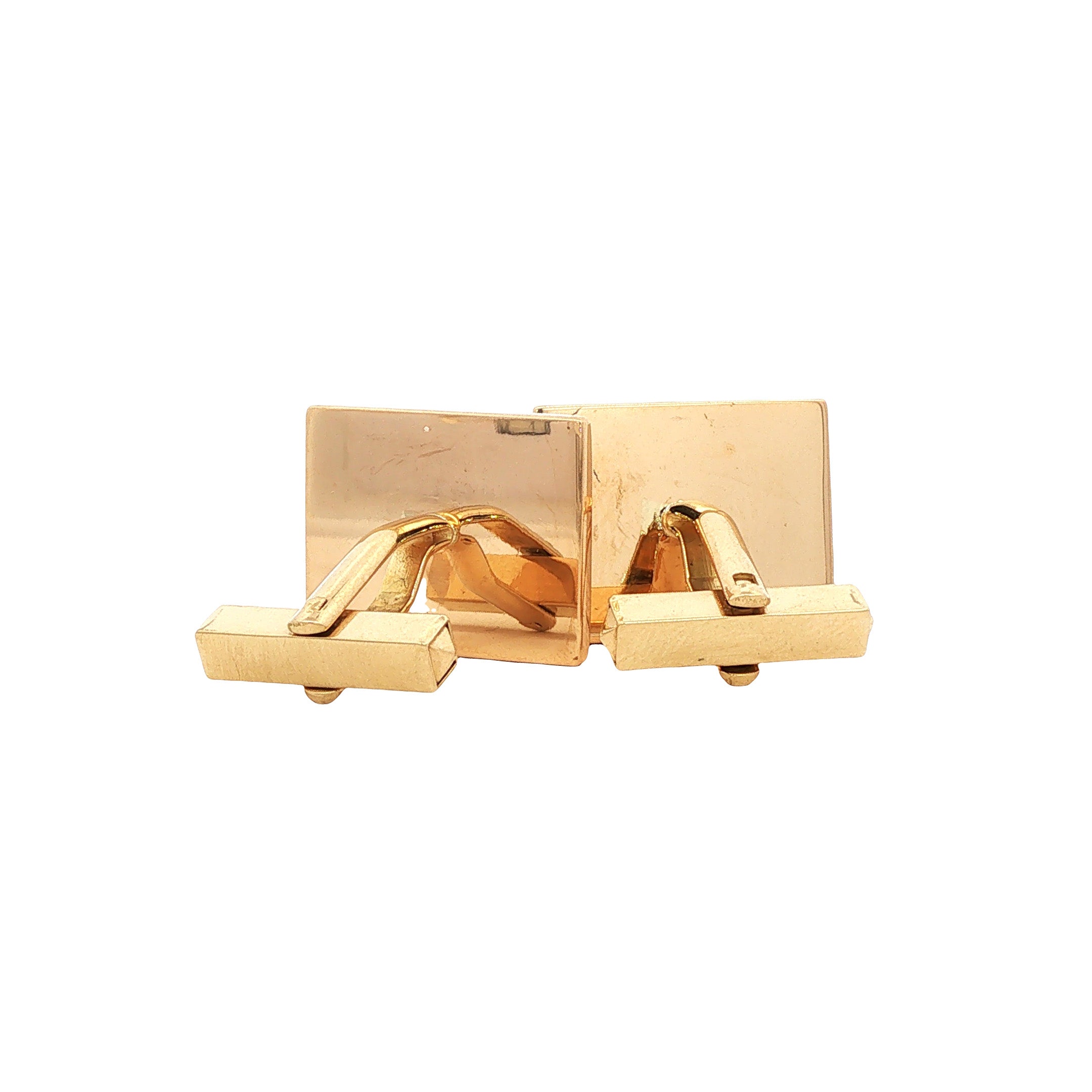 Gouden manchetknopen 18 karaat
