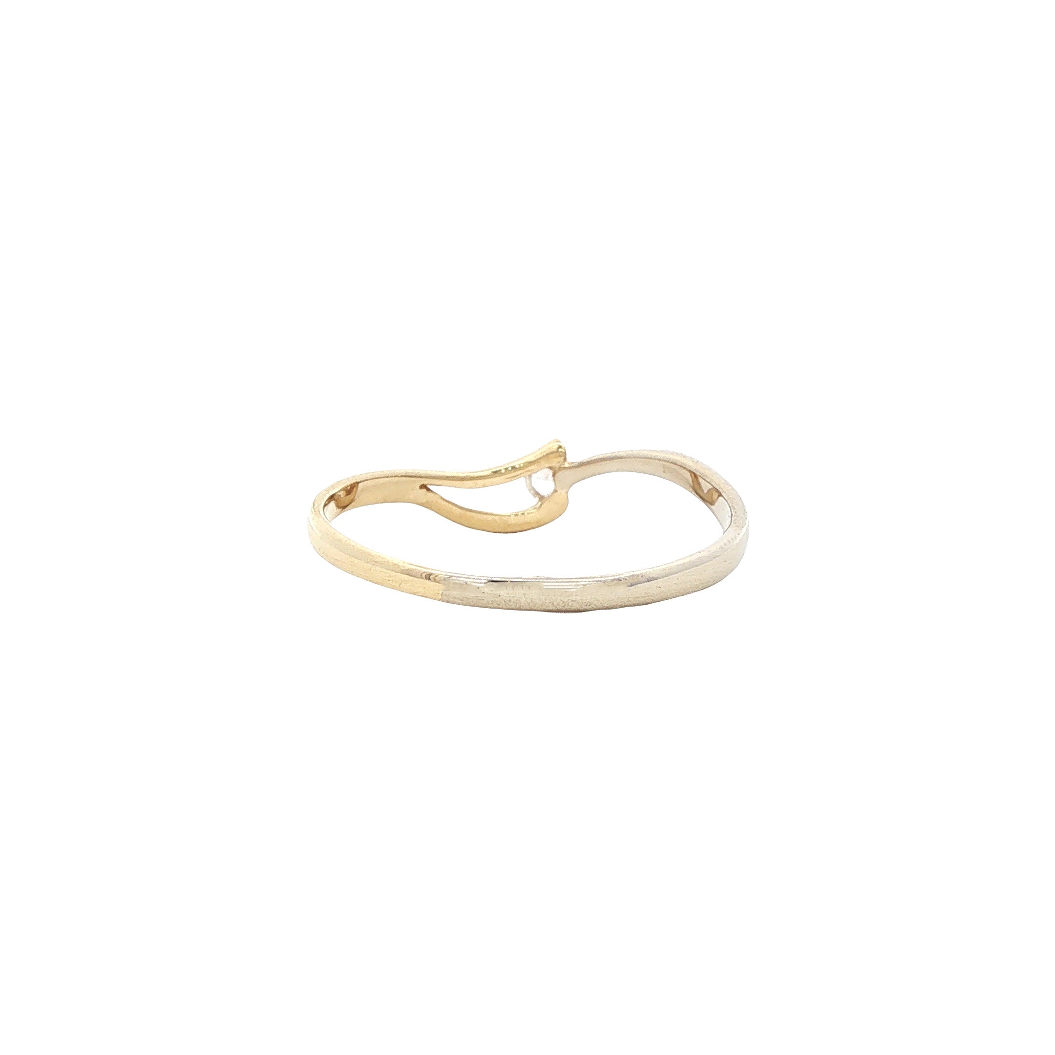 Gouden ring zirkonia 14 karaat