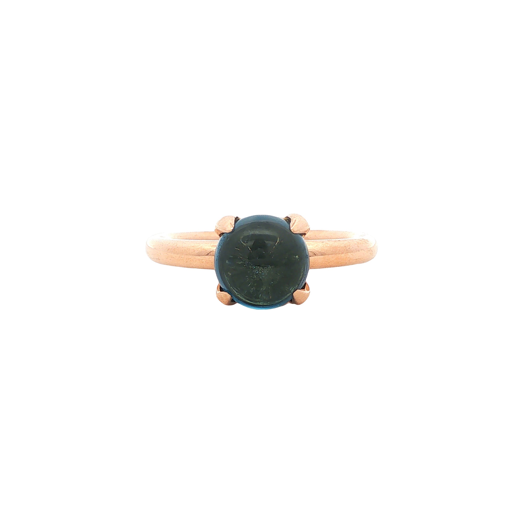 Rosegouden catch ring van Bron Jewelry 18 karaat