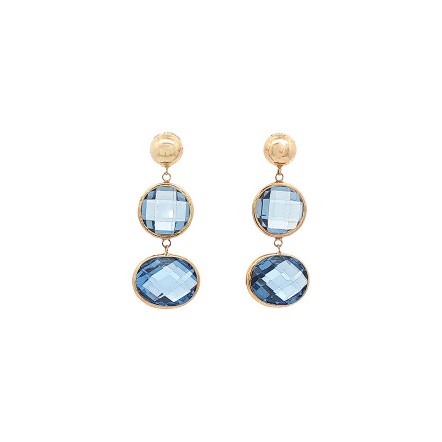 Oorsieraden met spinel 9 karaat* nieuw
