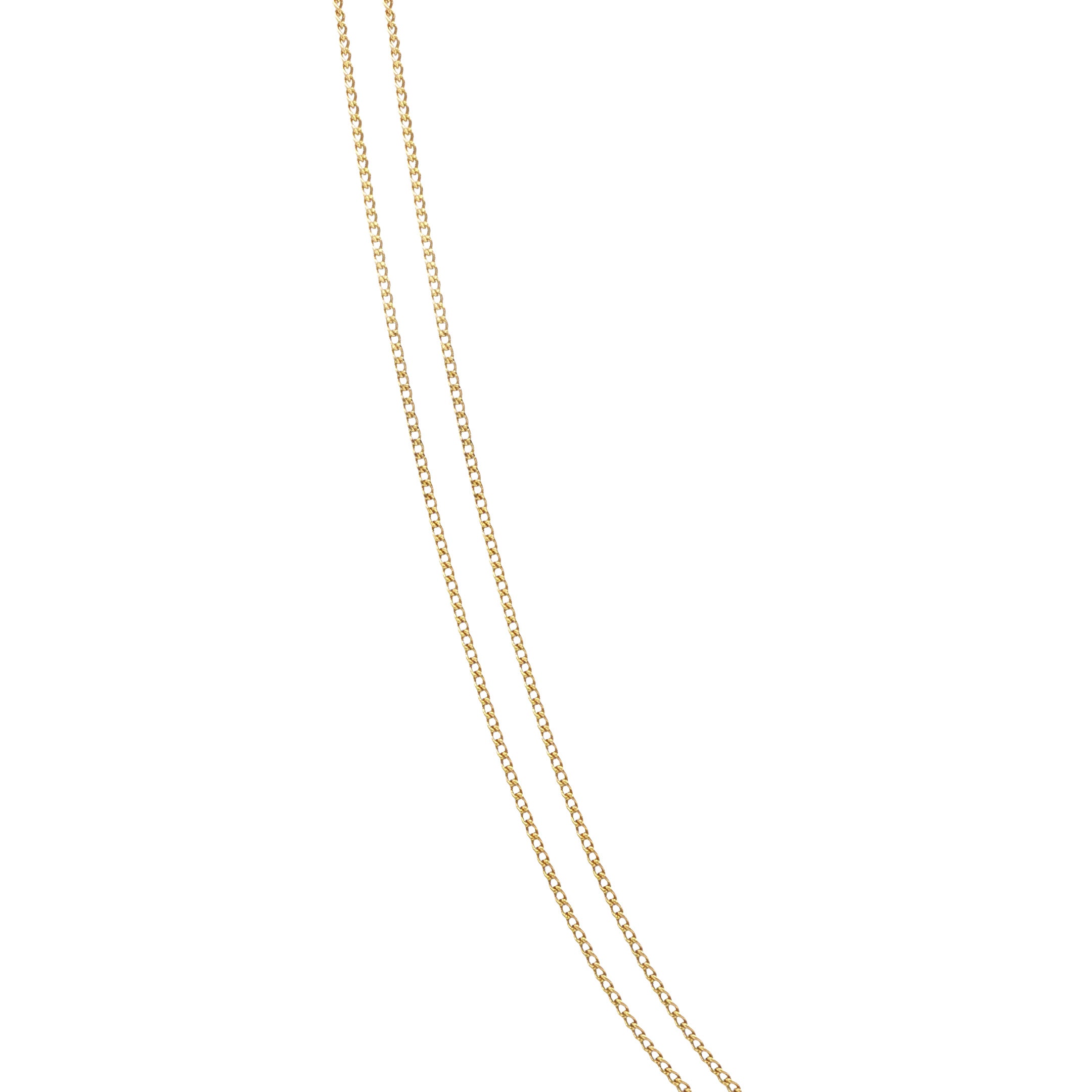 Gouden lengtecollier gourmet 42.5 cm 14 karaat
