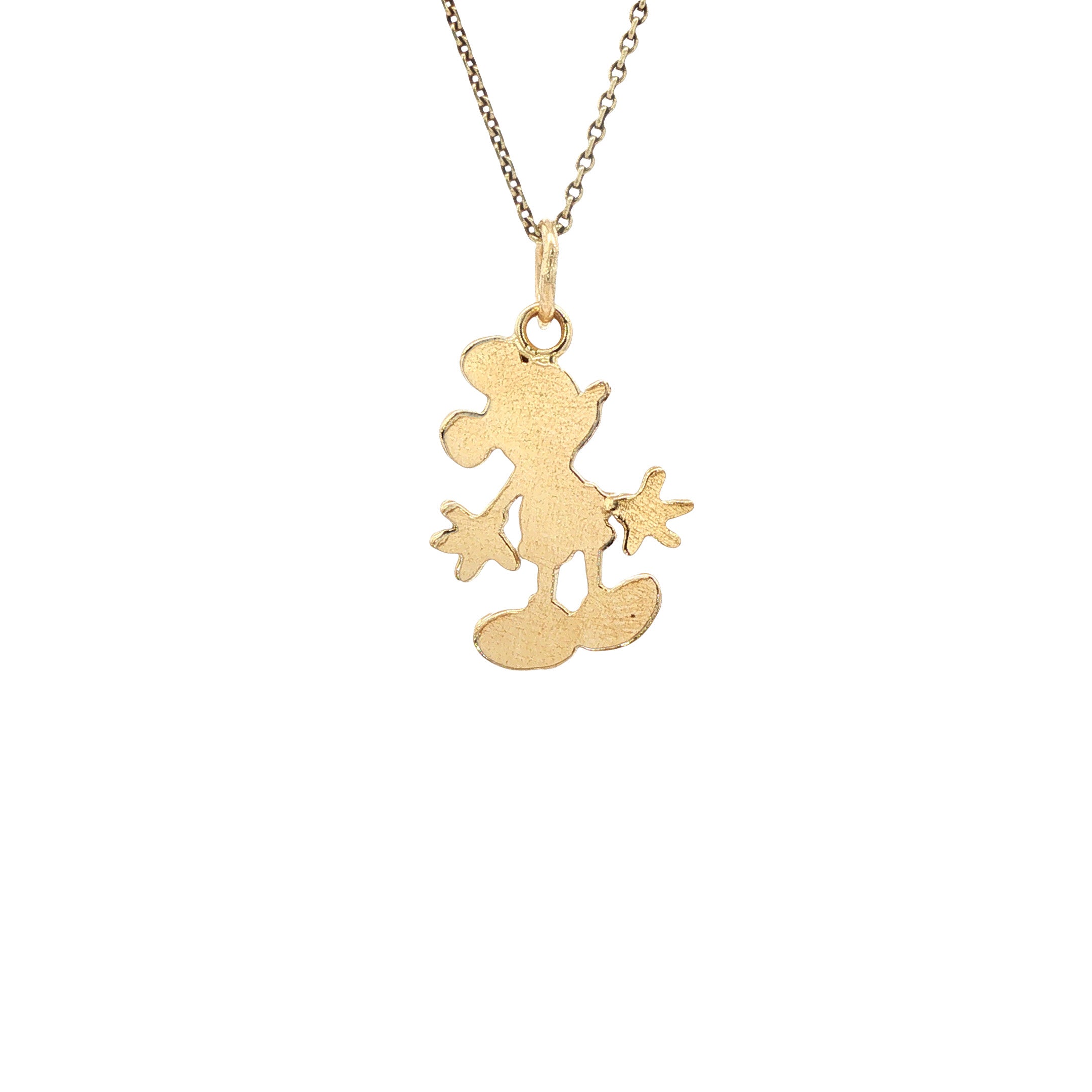 Gouden hanger Mickey Mouse 14 karaat