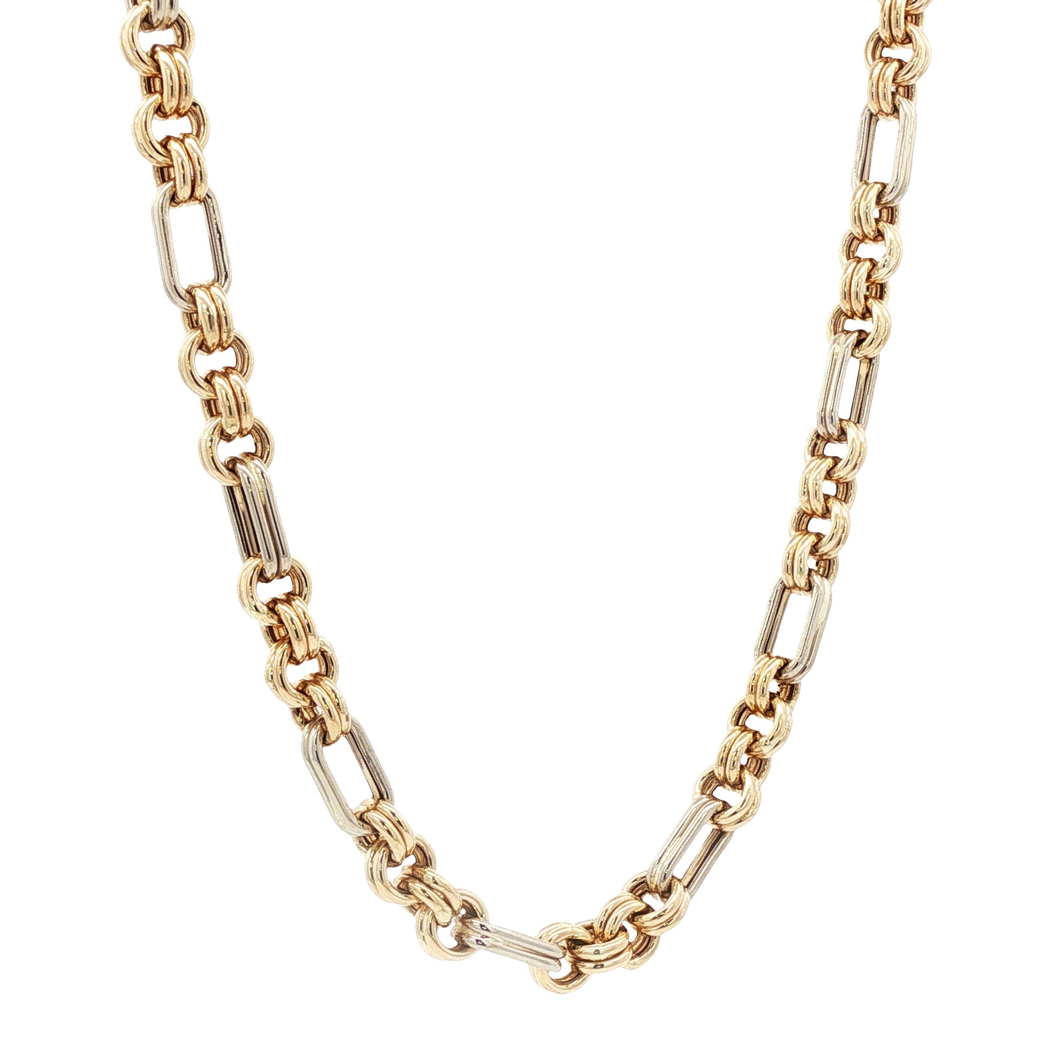 Gouden choker 43.5 cm 14 karaat