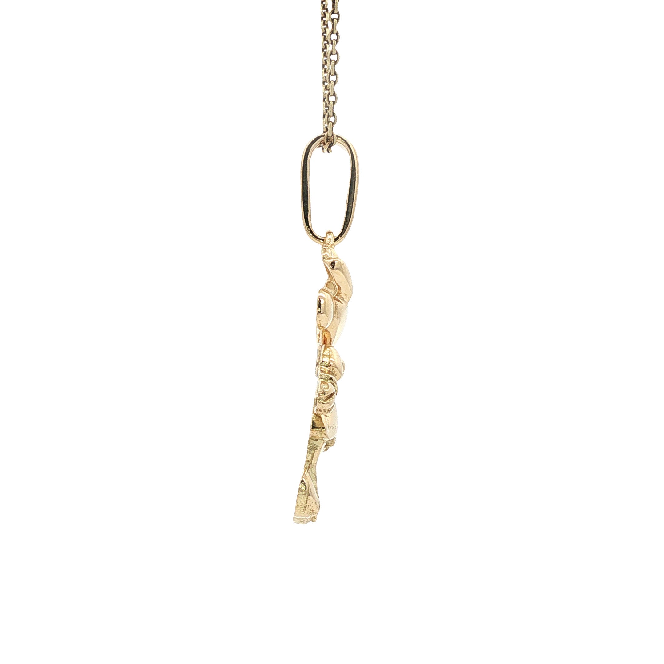 Gouden hanger Minnie Mouse 14 karaat