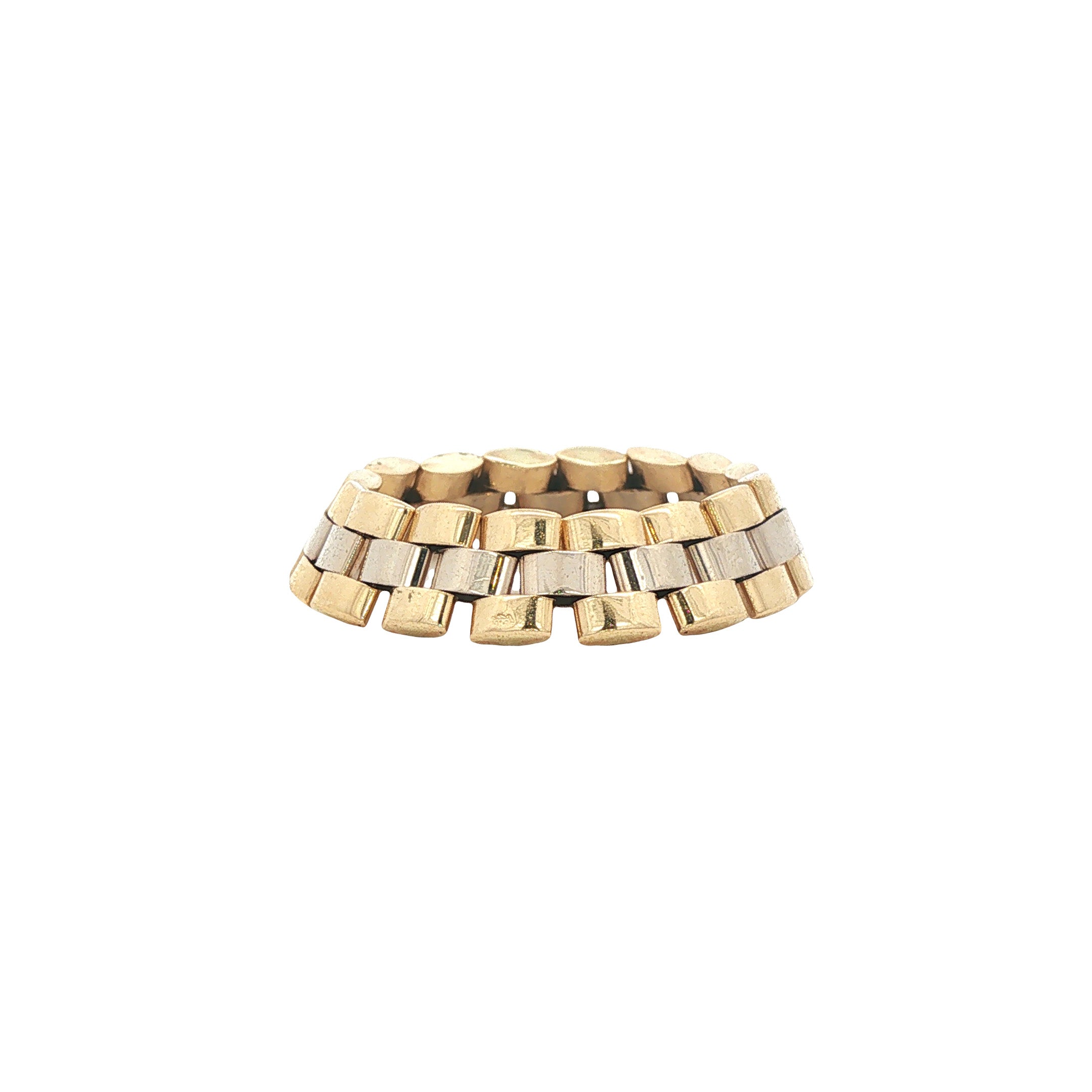 Gouden rolex ring 14 karaat