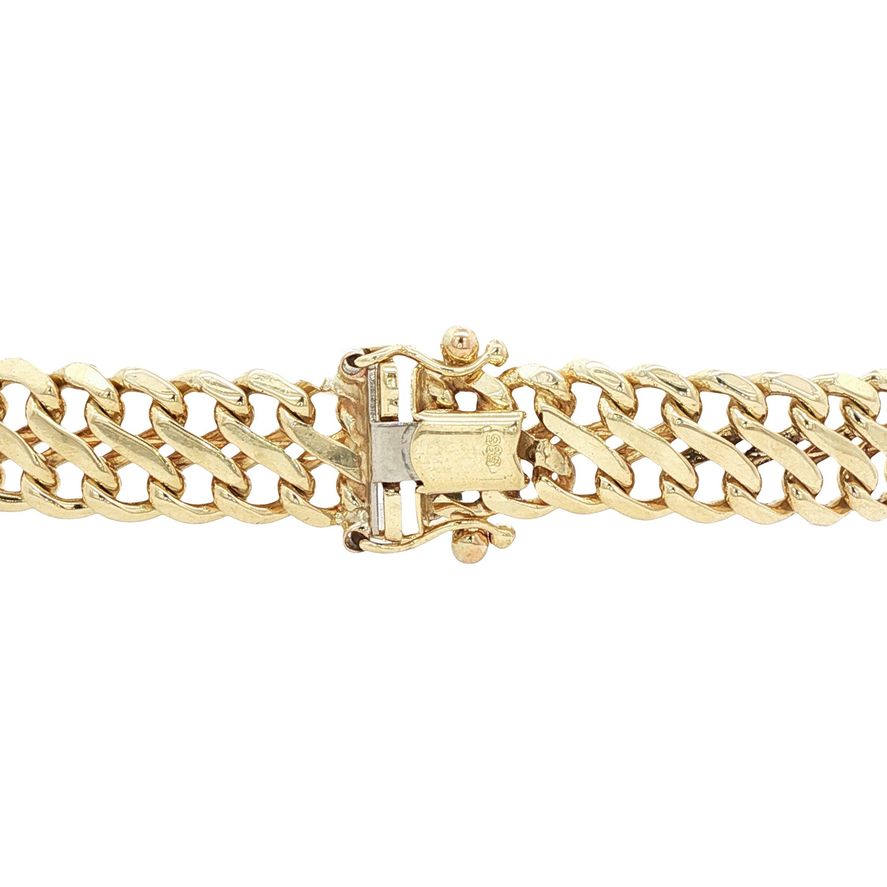 Gouden armband 18.5 cm 14 karaat