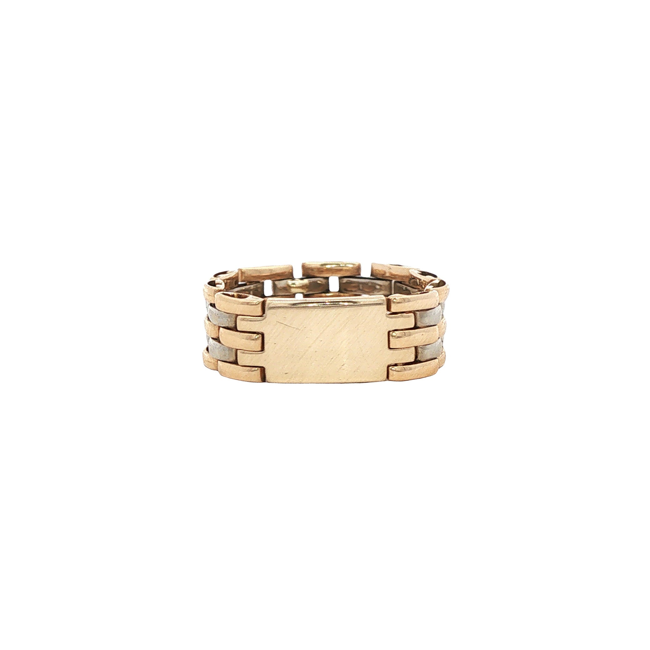 Gouden rolex ring 14 karaat