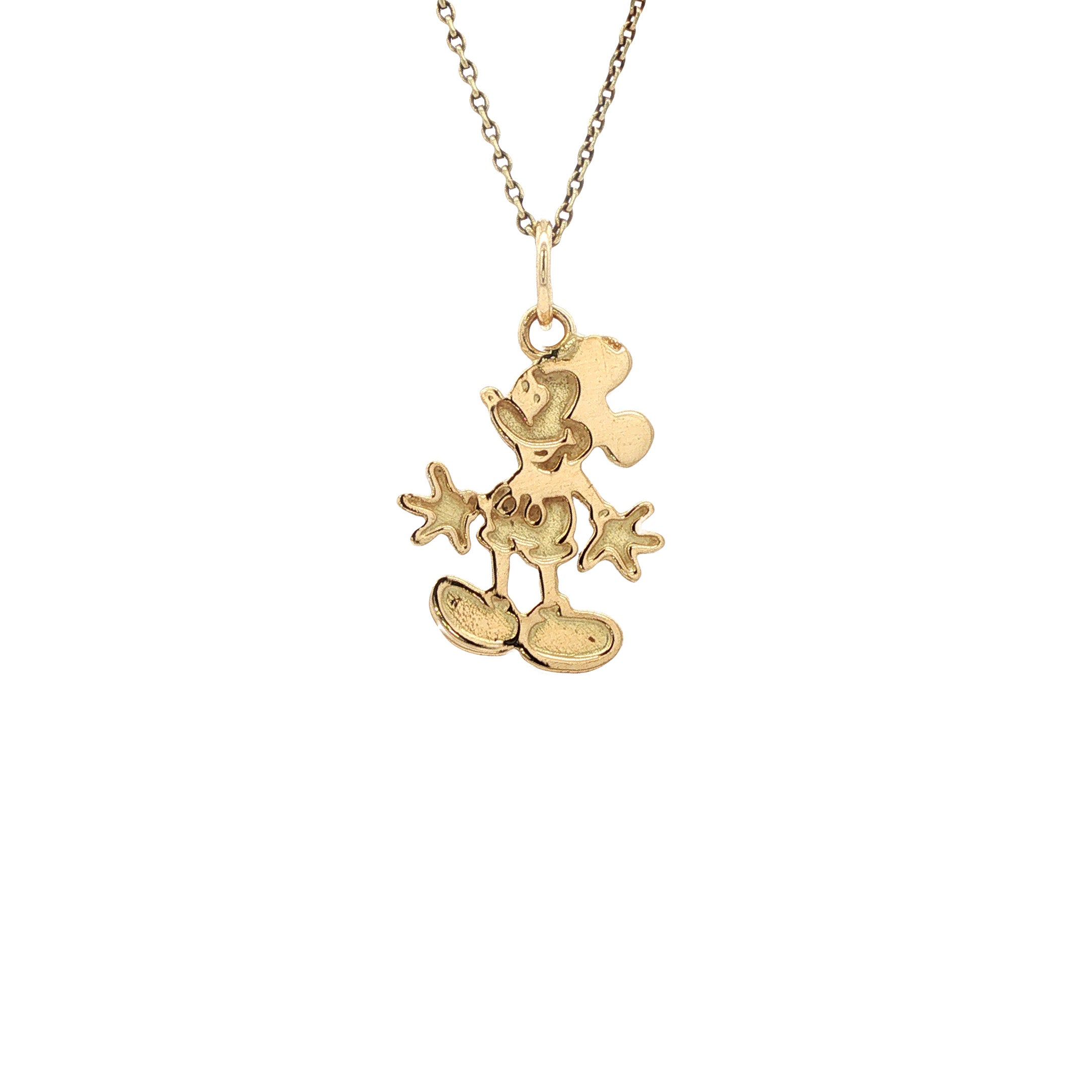 Gouden hanger Mickey Mouse 14 karaat
