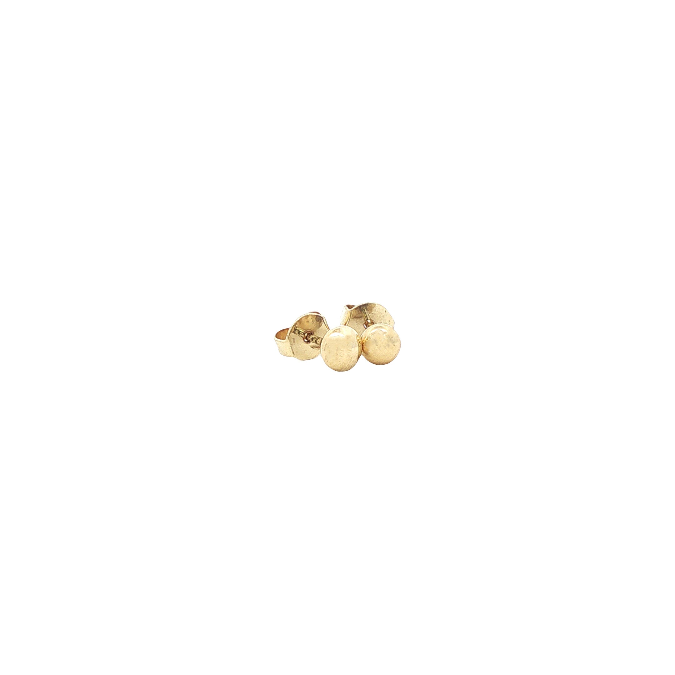 Gouden oorstekers 14 karaat