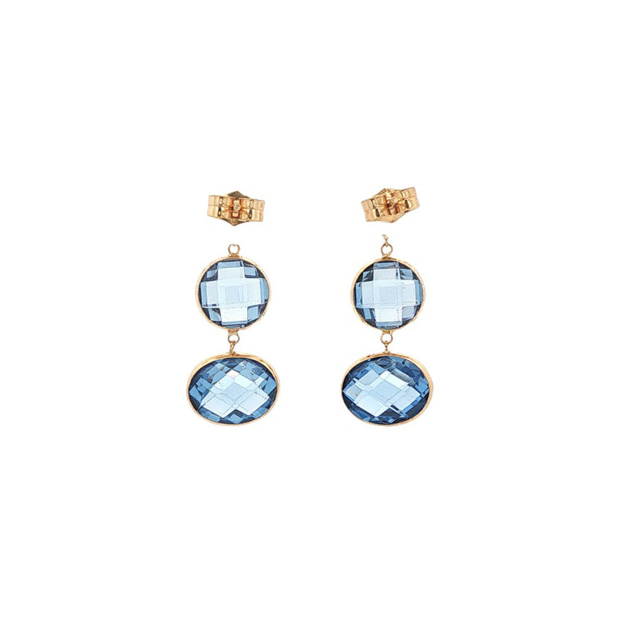 Oorsieraden met spinel 9 karaat* nieuw