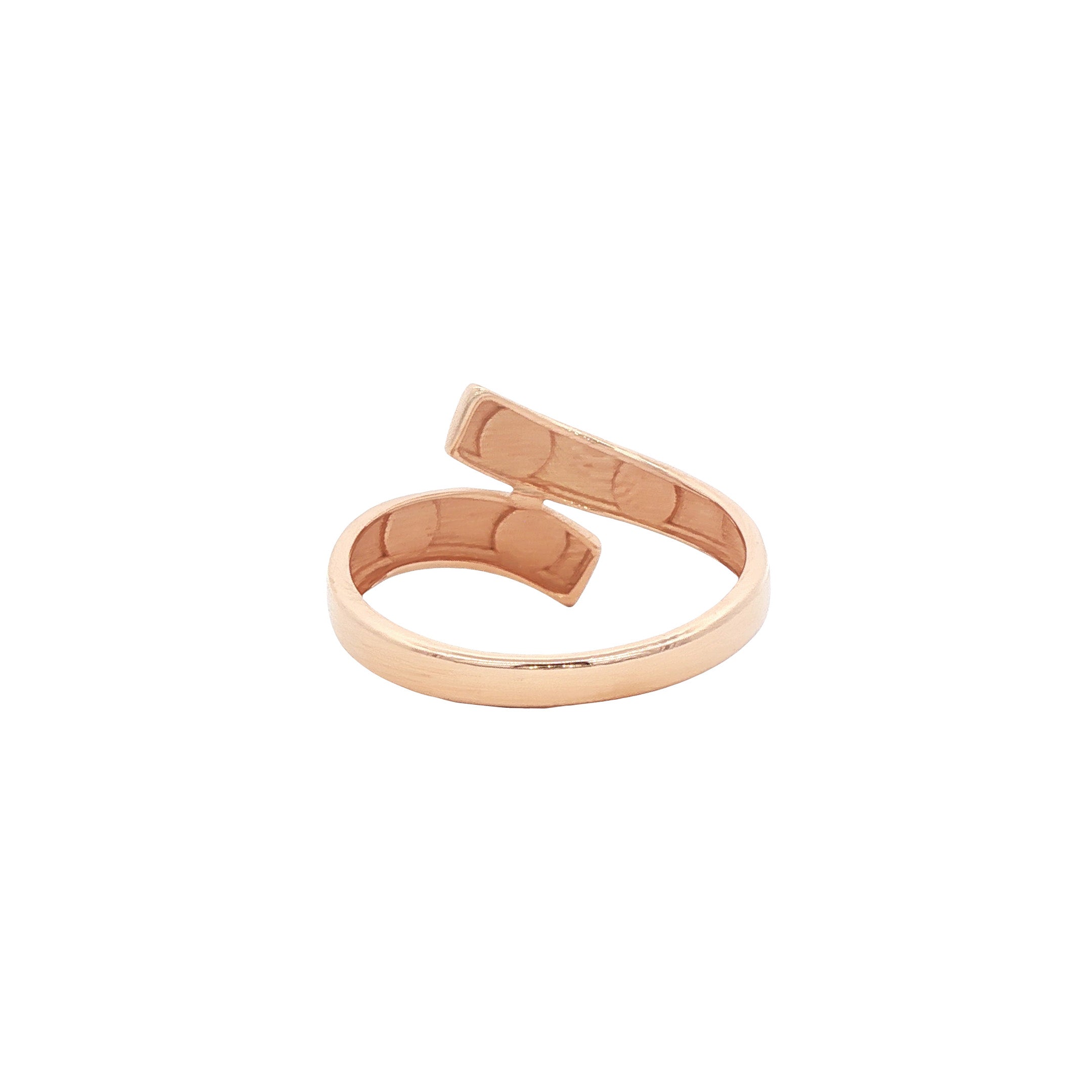 Rosegouden ring 14 karaat