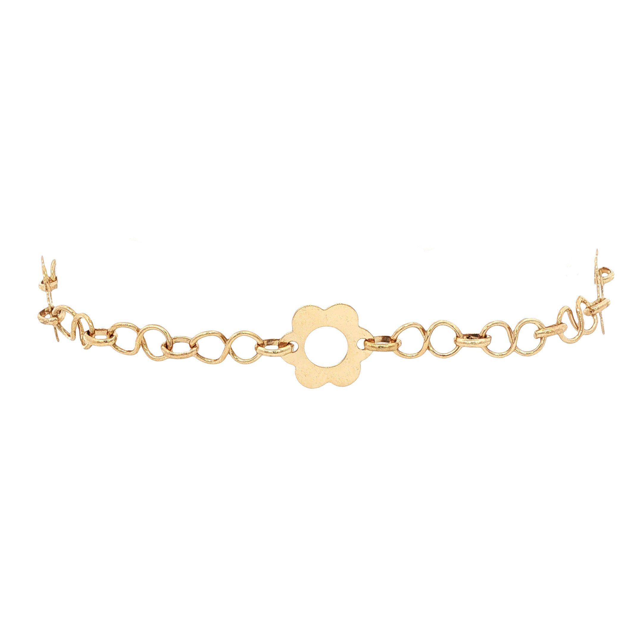 Gouden armband 19 cm 18 karaat