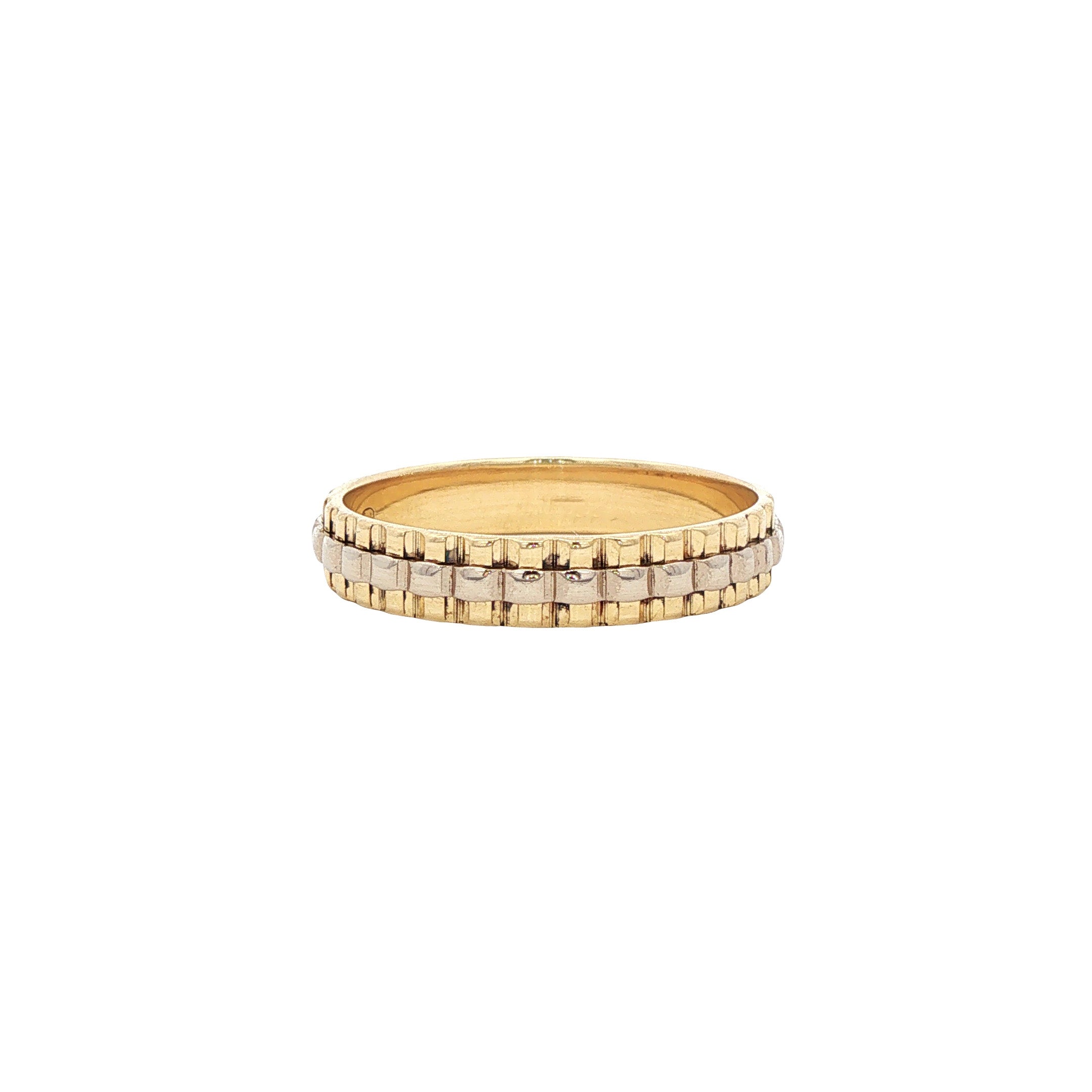 Gouden rolex ring 14 karaat
