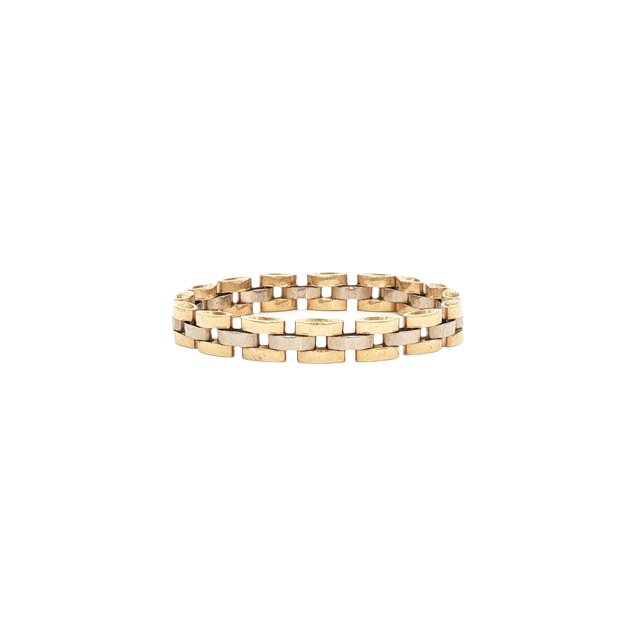 Gouden rolex ring 14 karaat
