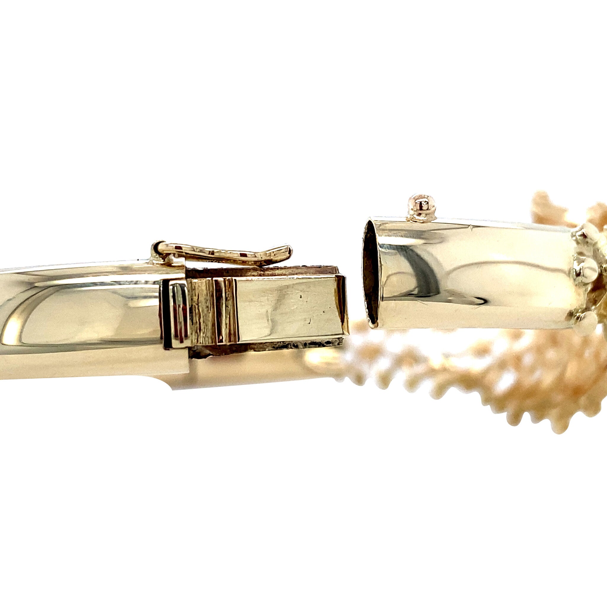 Gold constellation bangle 14 karat